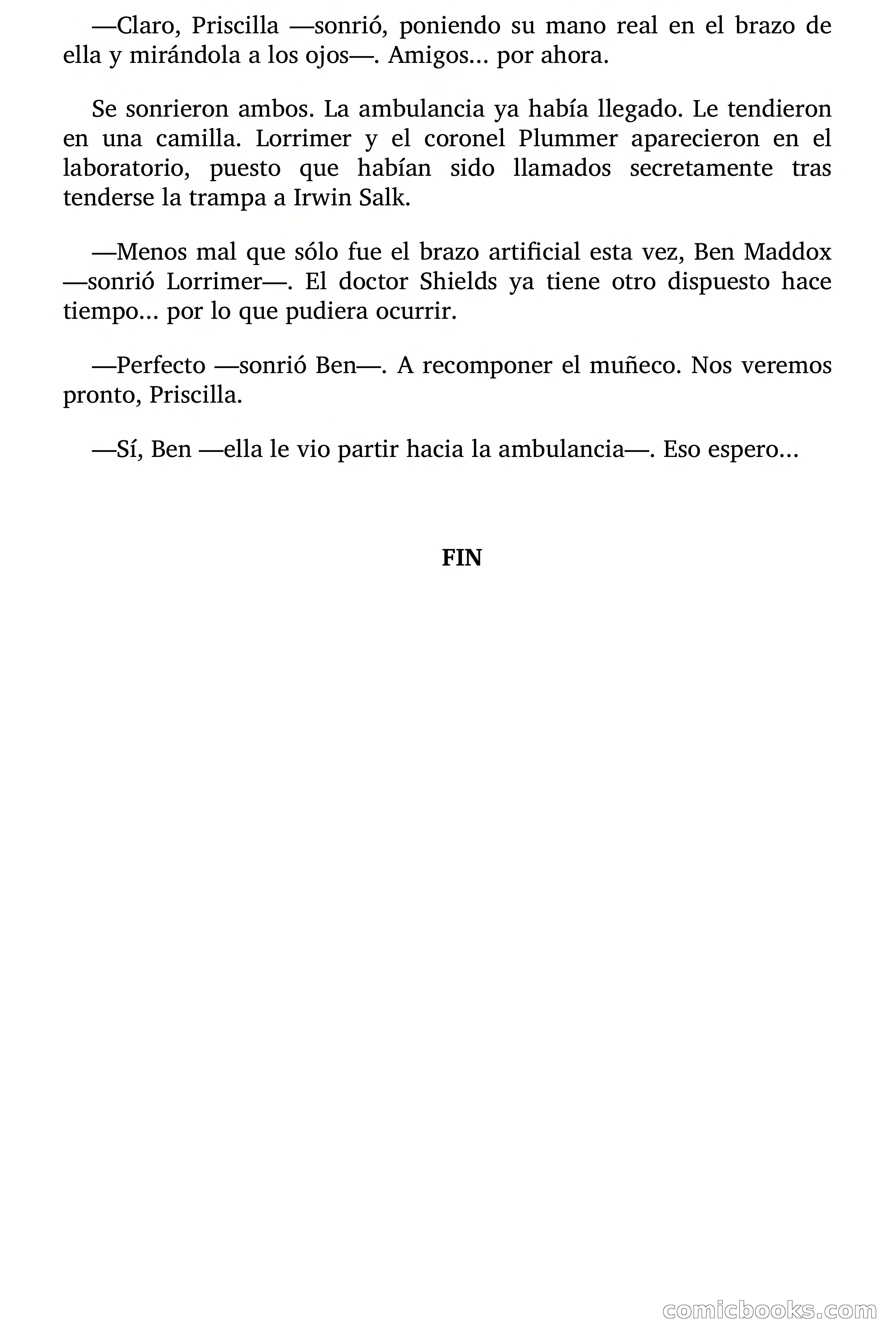 El Hombre Biónico — page 87 of 87