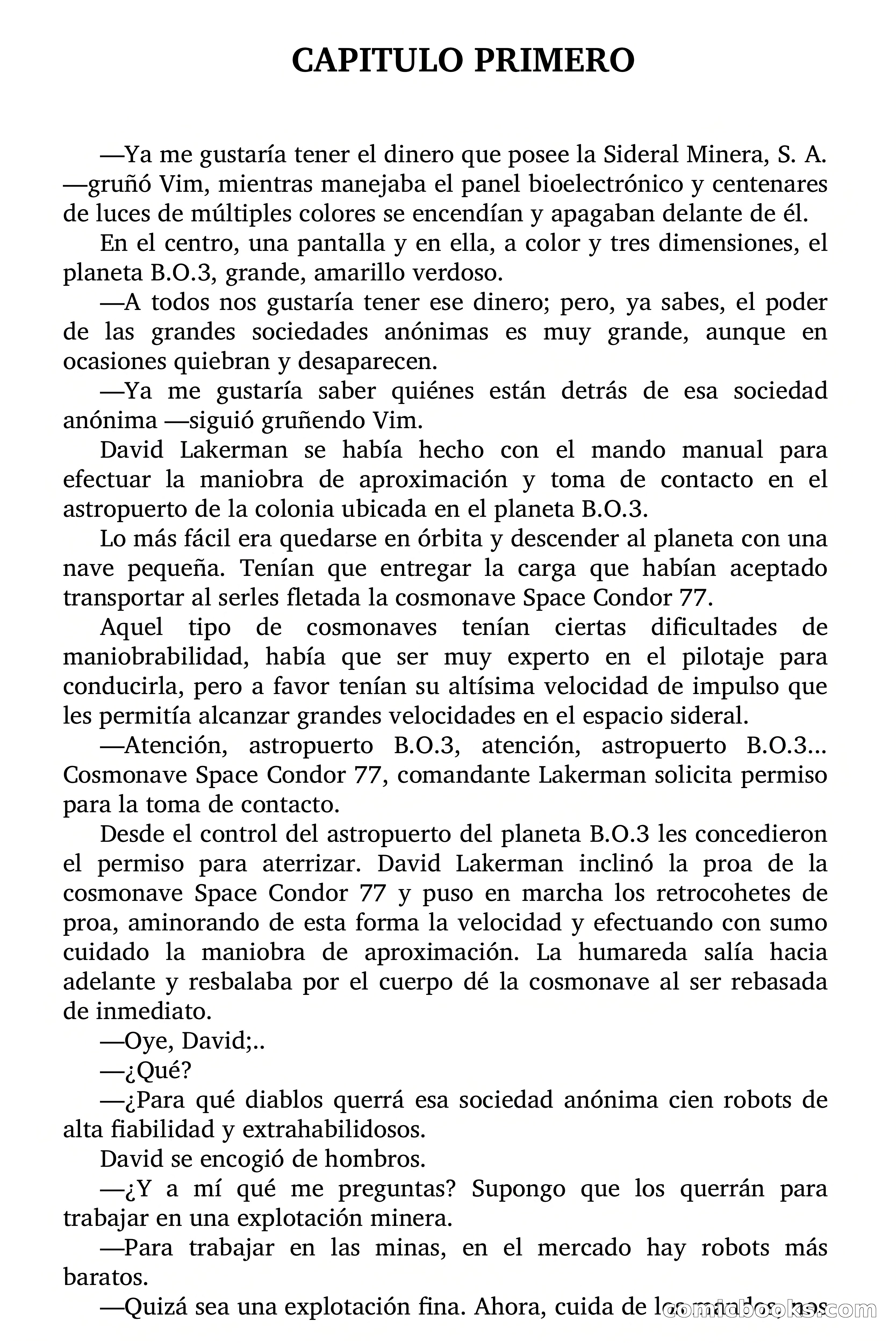 Robo en el planeta salvaje — page 6 of 73