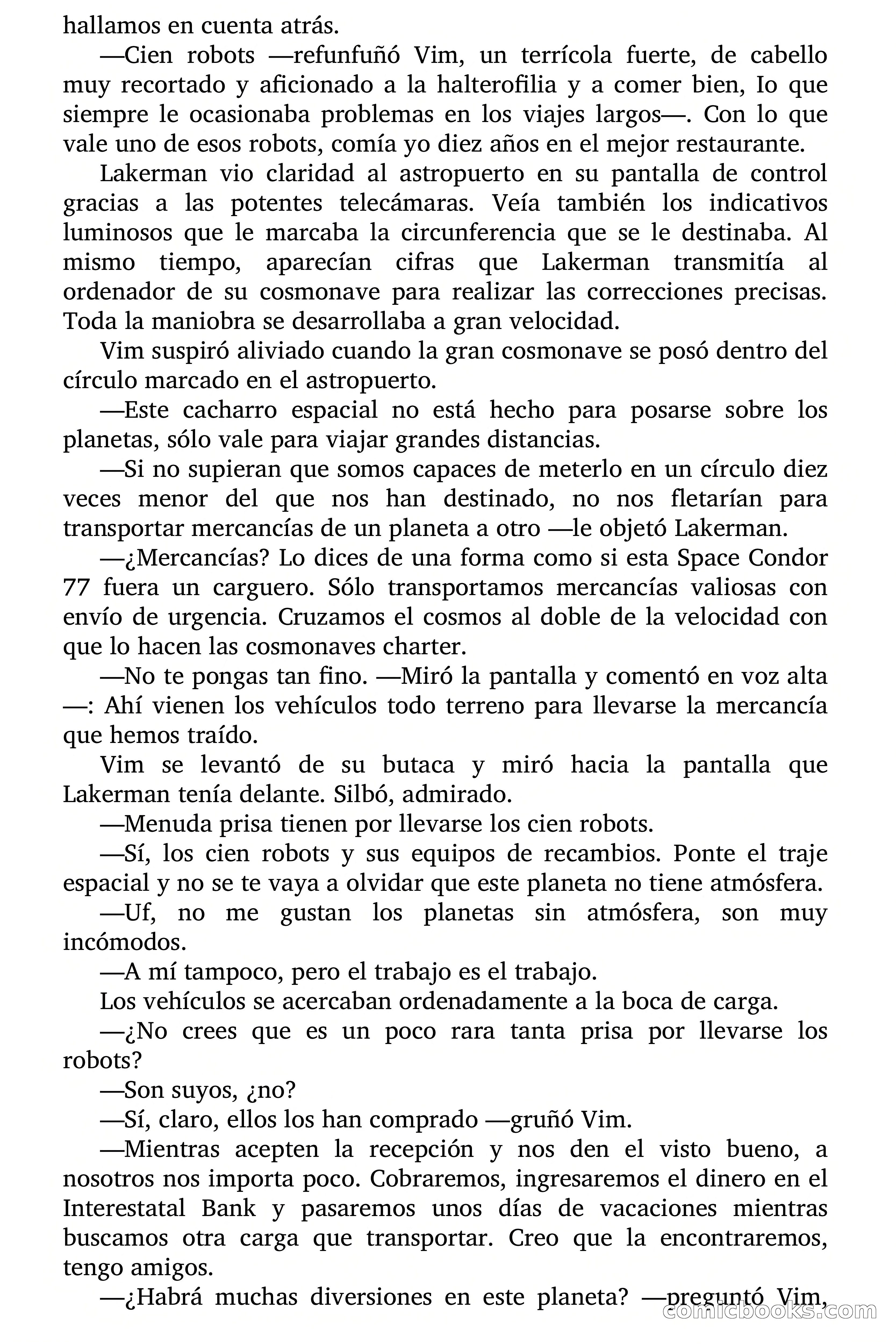 Robo en el planeta salvaje — page 7 of 73