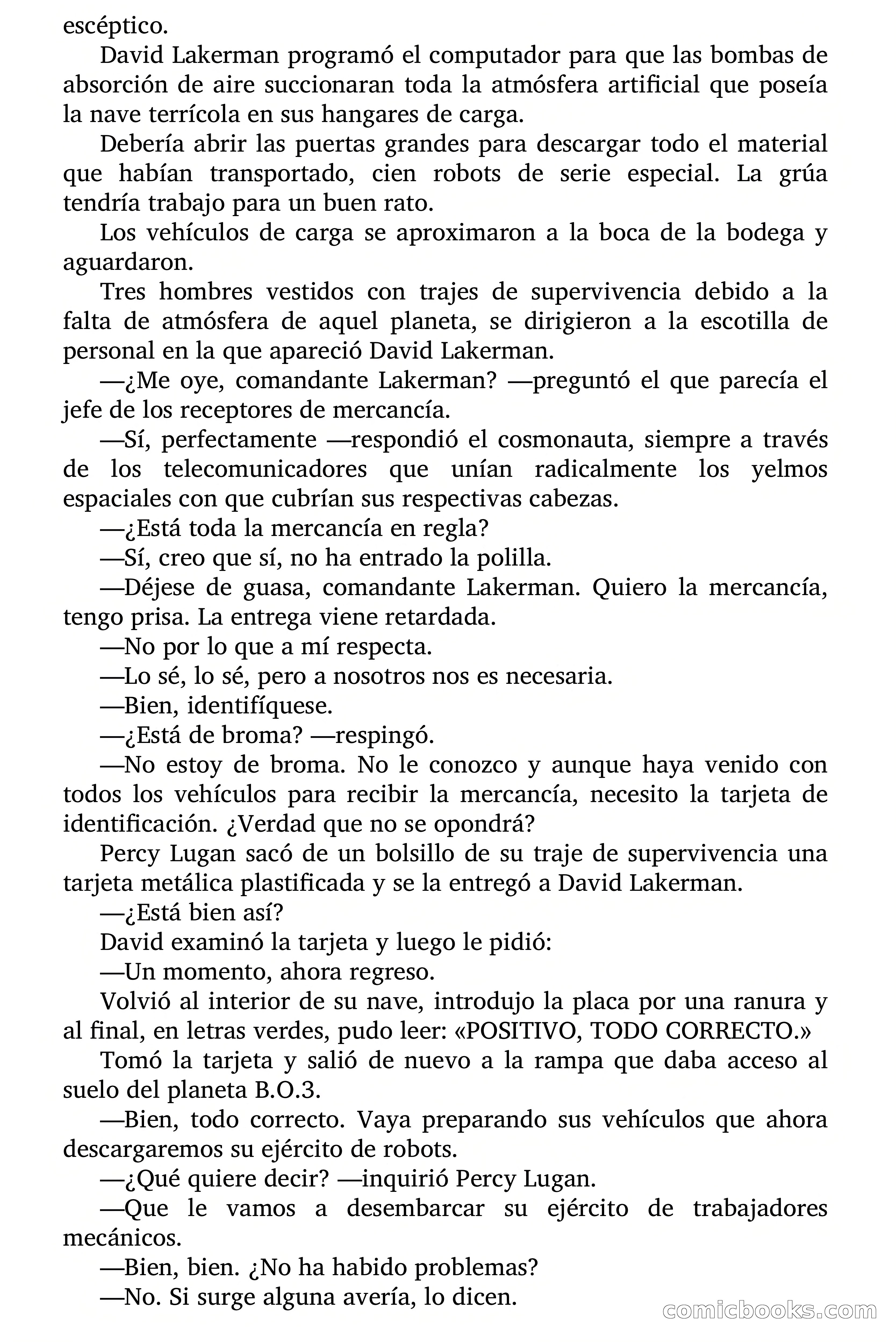 Robo en el planeta salvaje — page 8 of 73