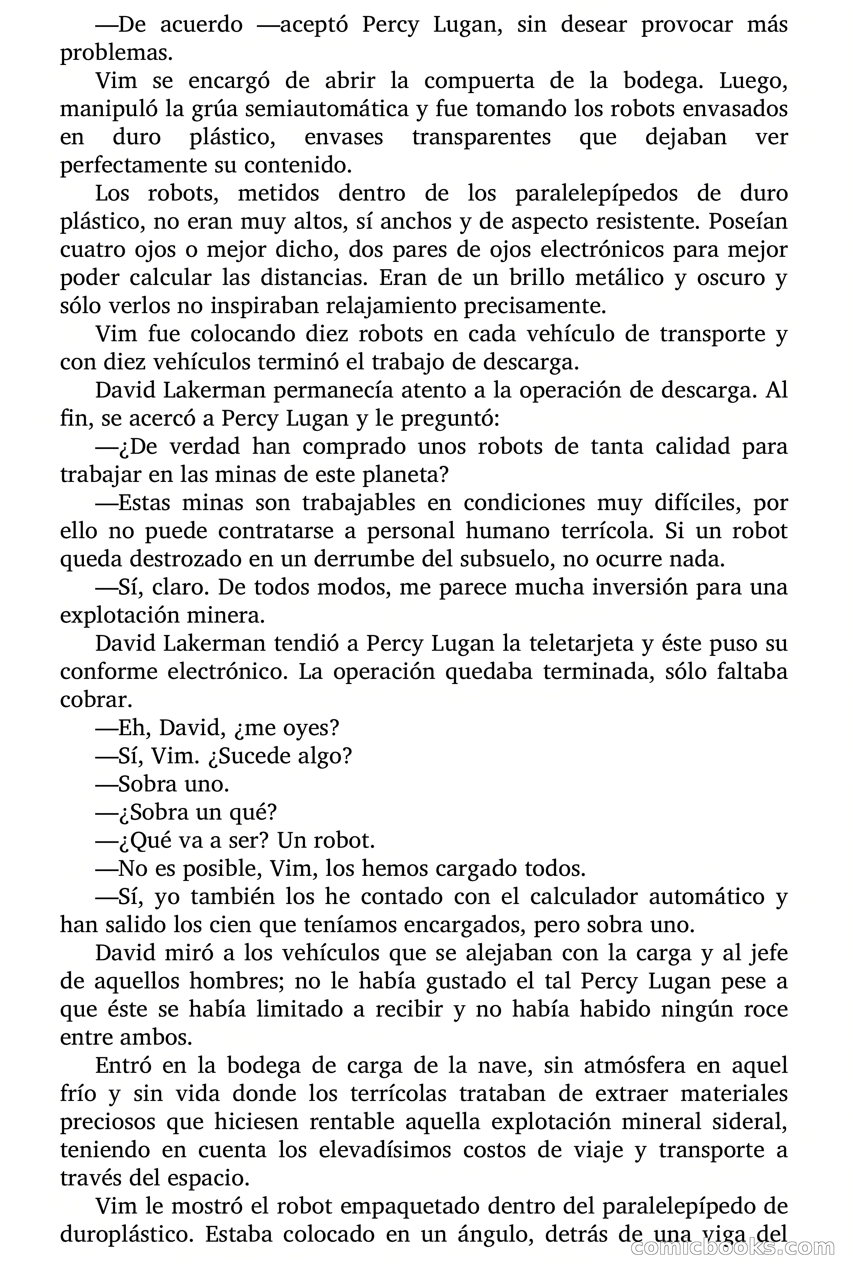 Robo en el planeta salvaje — page 9 of 73