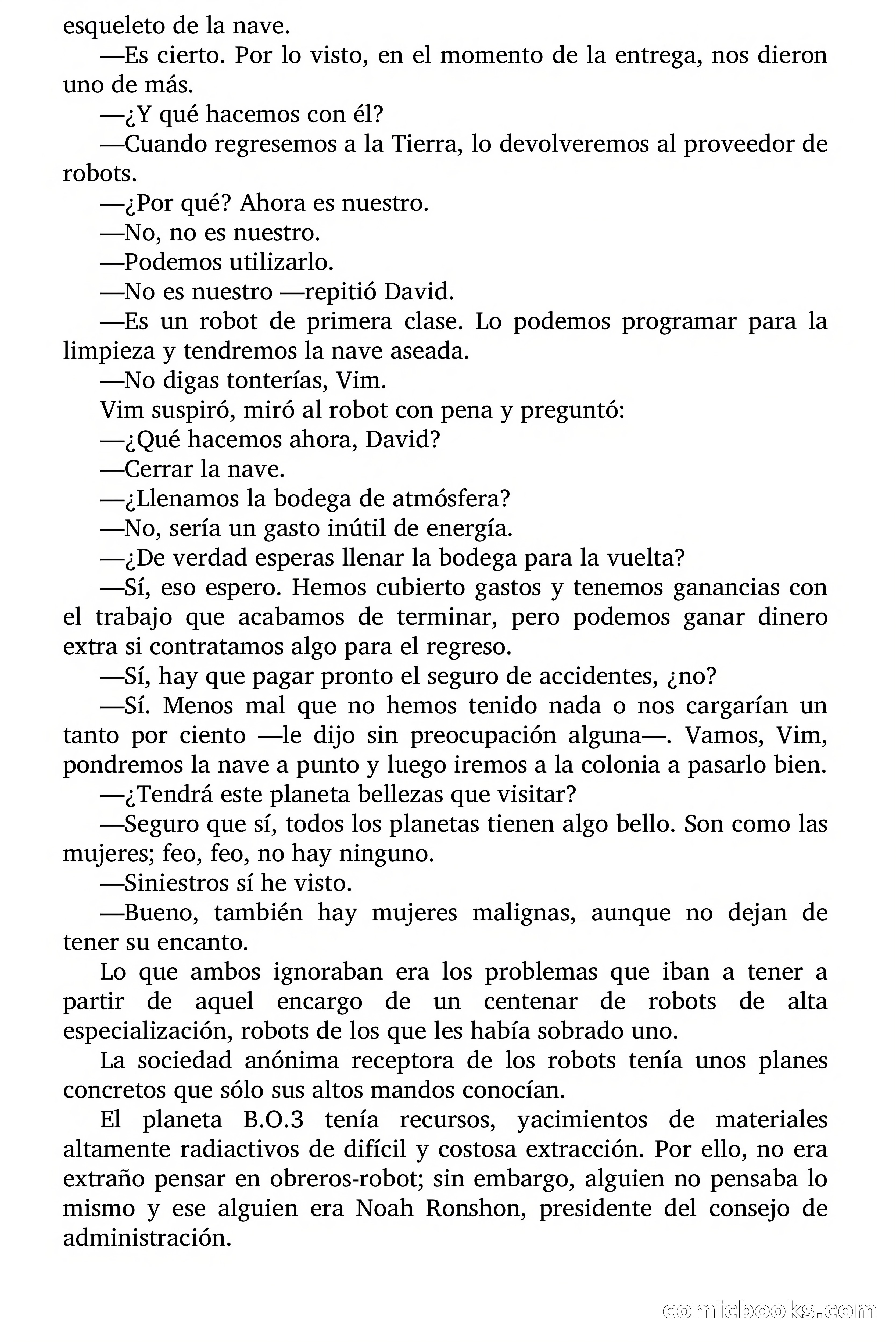 Robo en el planeta salvaje — page 10 of 73