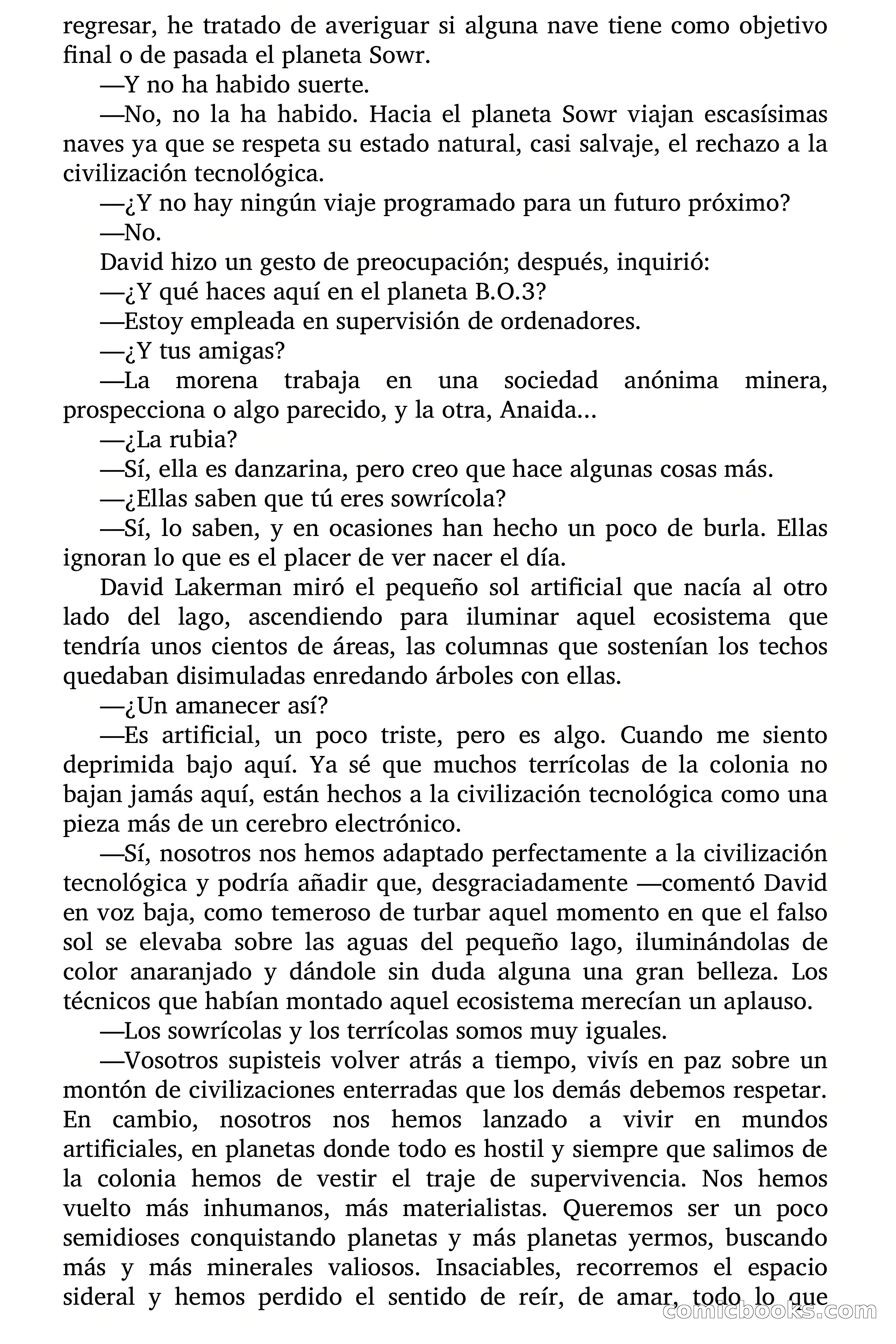 Robo en el planeta salvaje — page 23 of 73