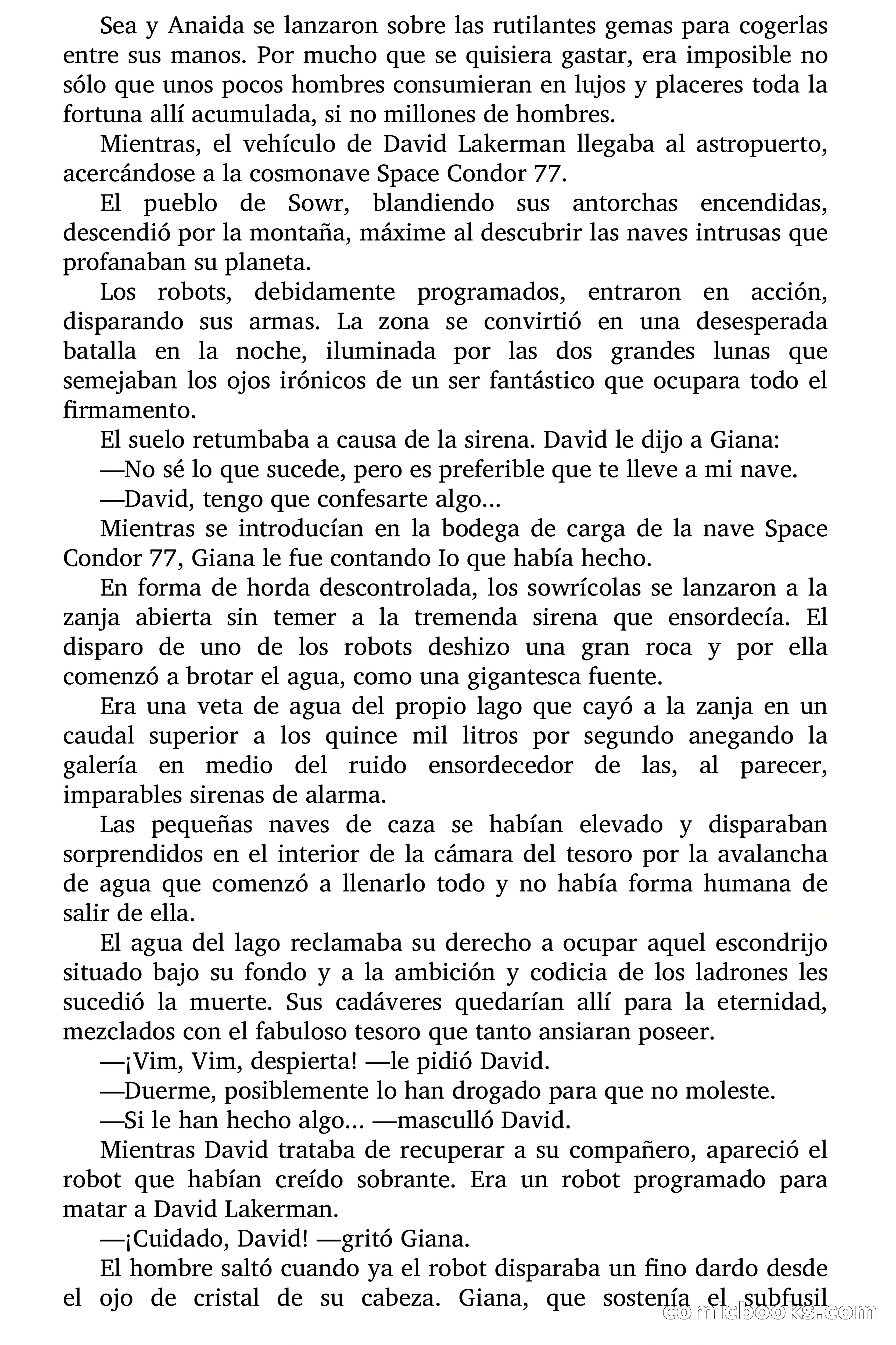 Robo en el planeta salvaje — page 71 of 73