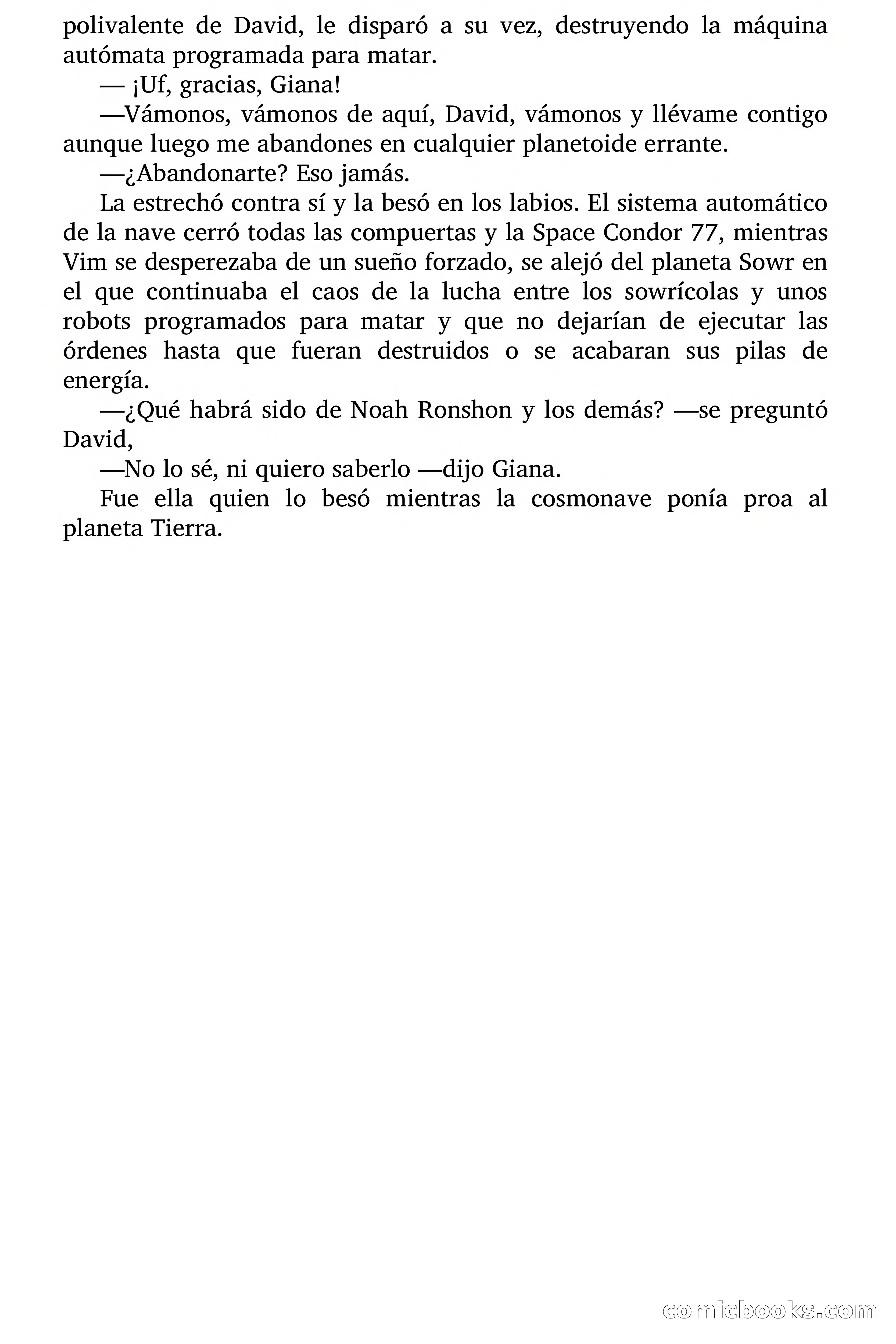 Robo en el planeta salvaje — page 72 of 73