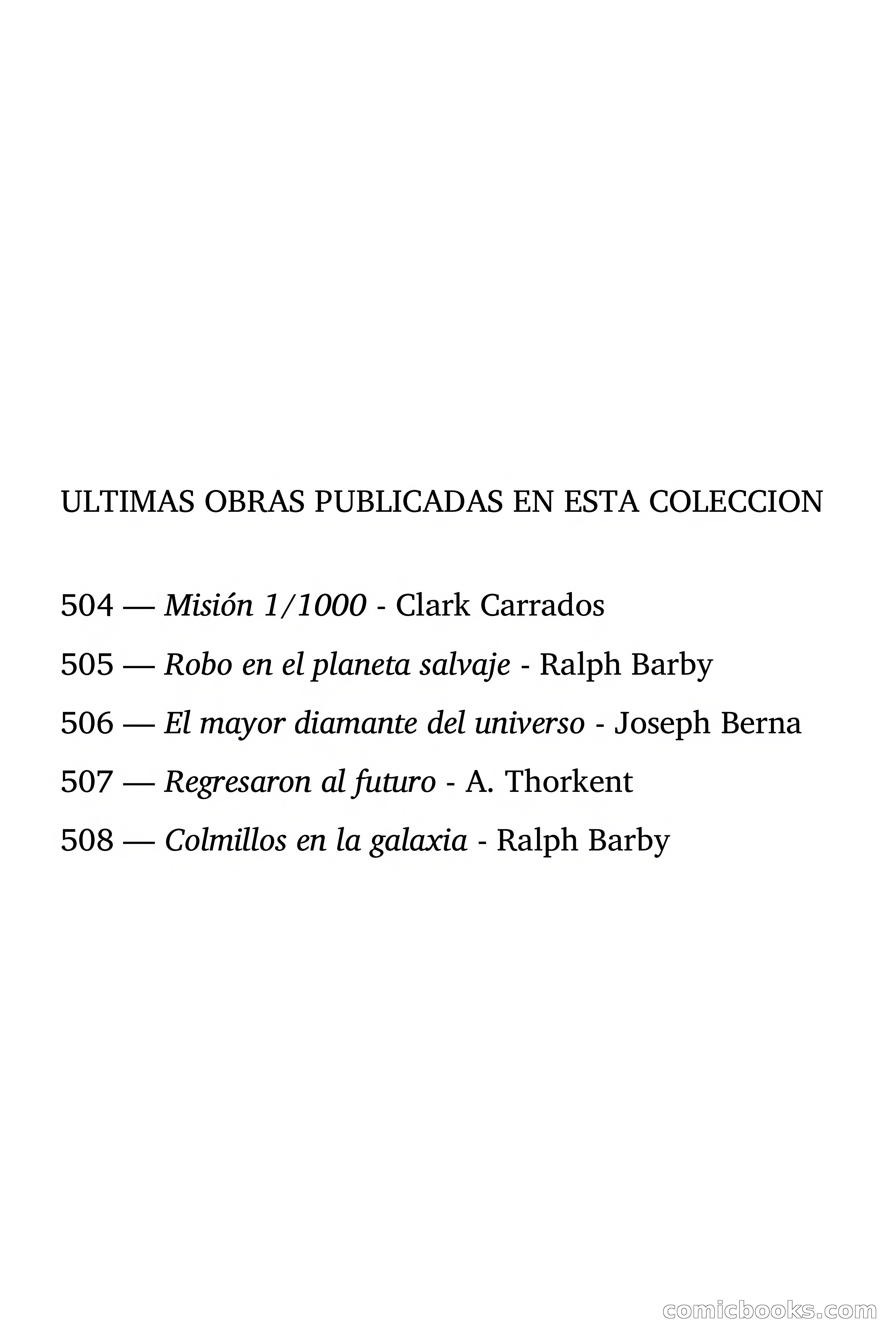 Colmillos en la galaxia — page 4 of 74