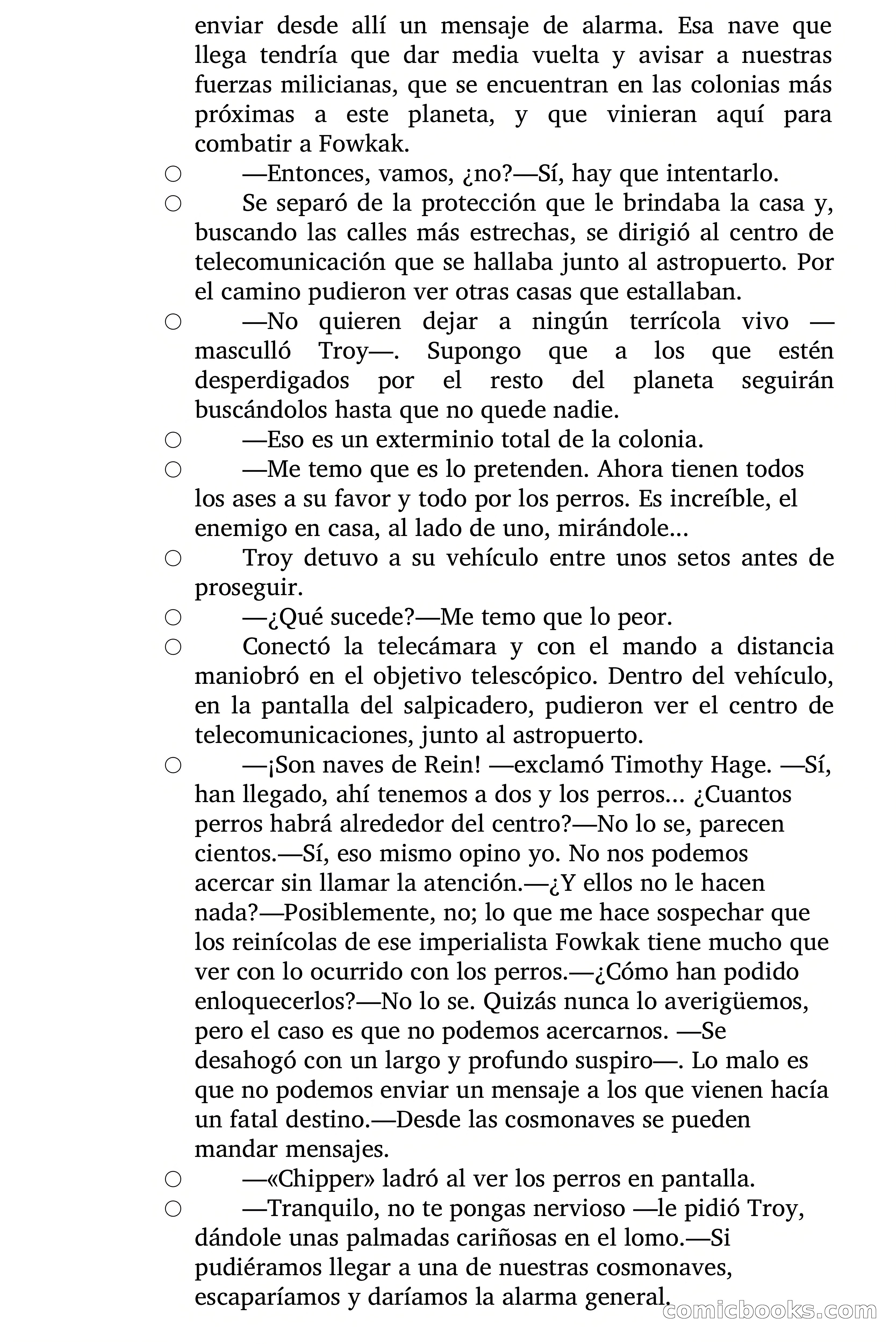 Colmillos en la galaxia — page 33 of 74