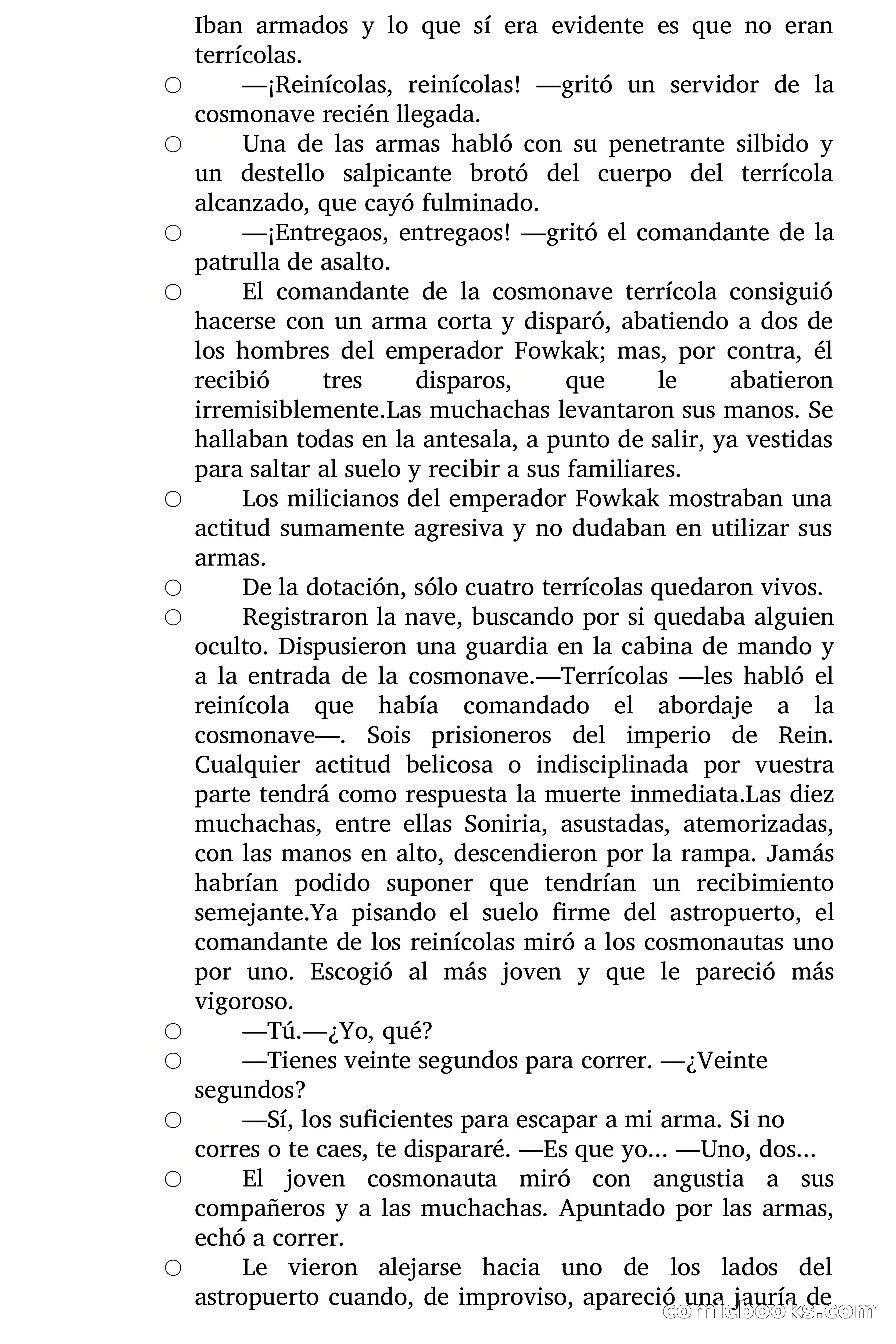 Colmillos en la galaxia — page 36 of 74