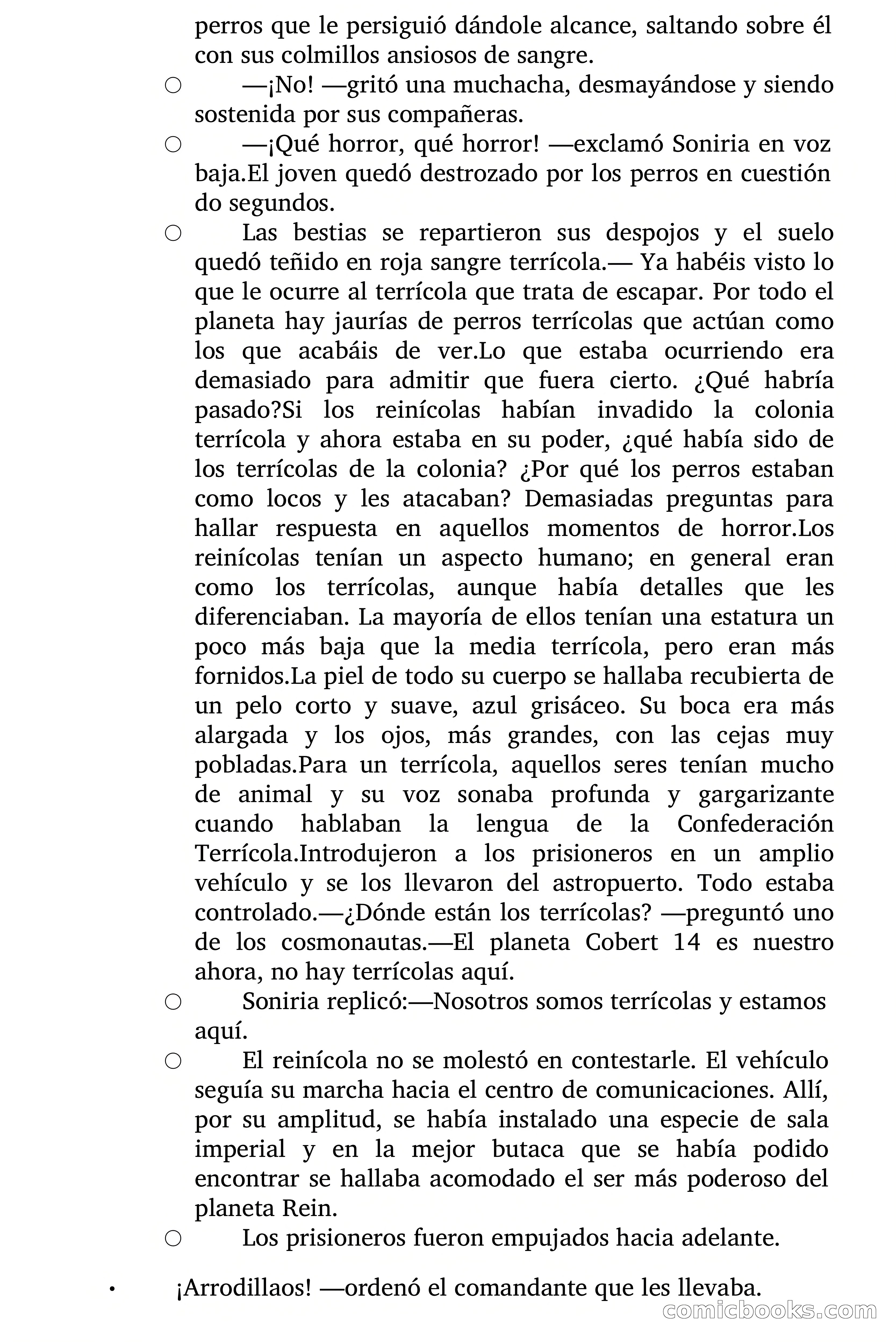 Colmillos en la galaxia — page 37 of 74