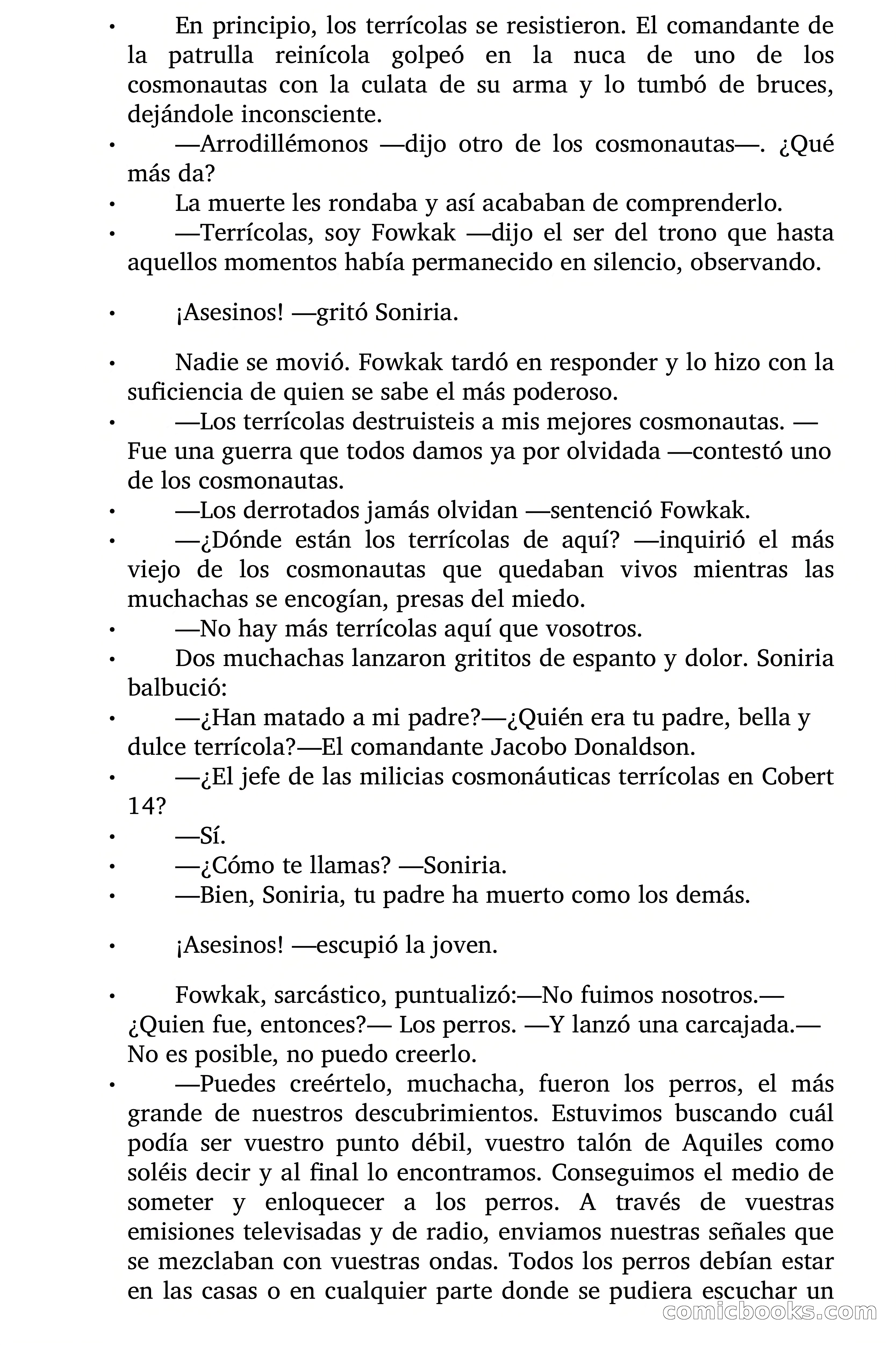 Colmillos en la galaxia — page 38 of 74