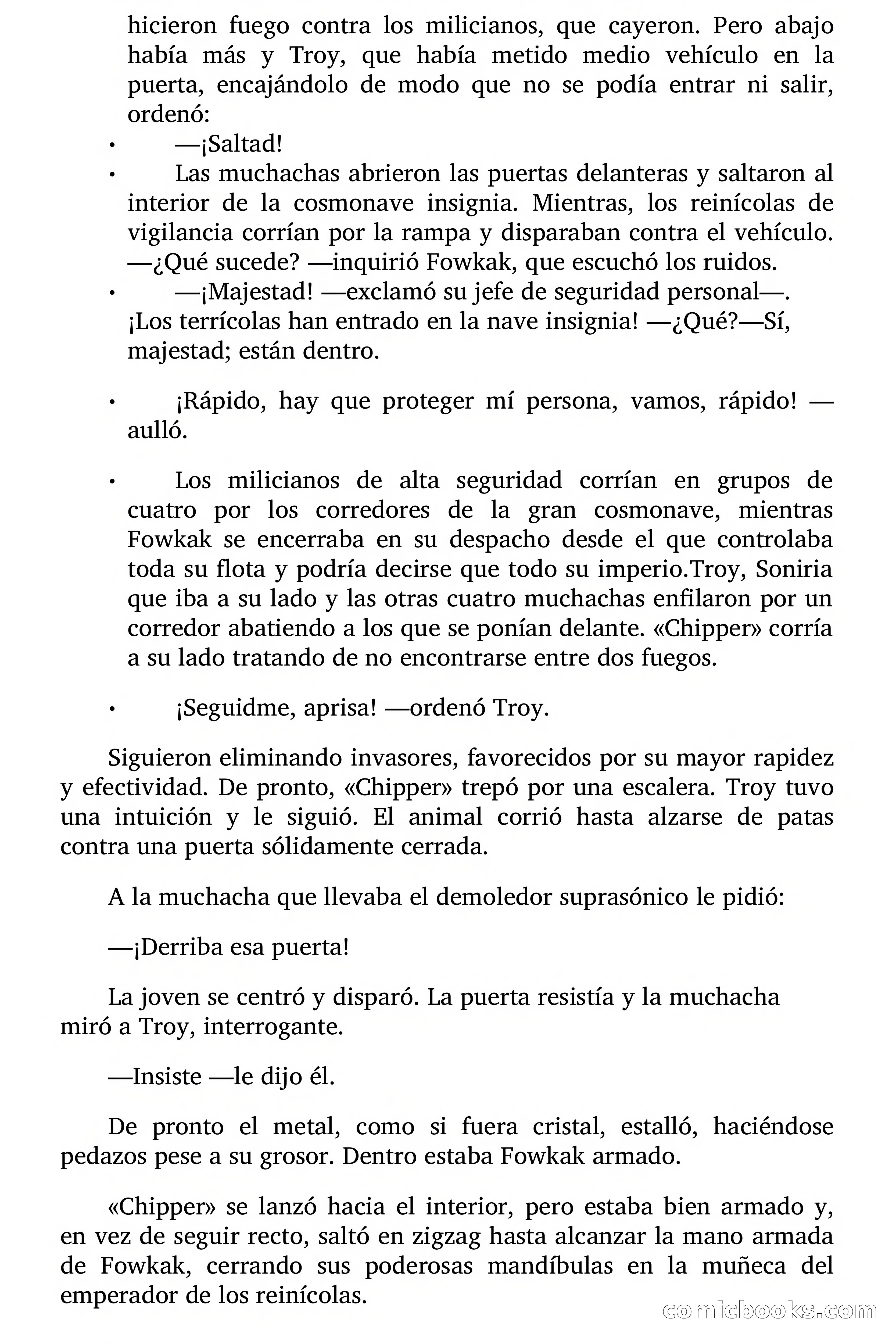 Colmillos en la galaxia — page 72 of 74