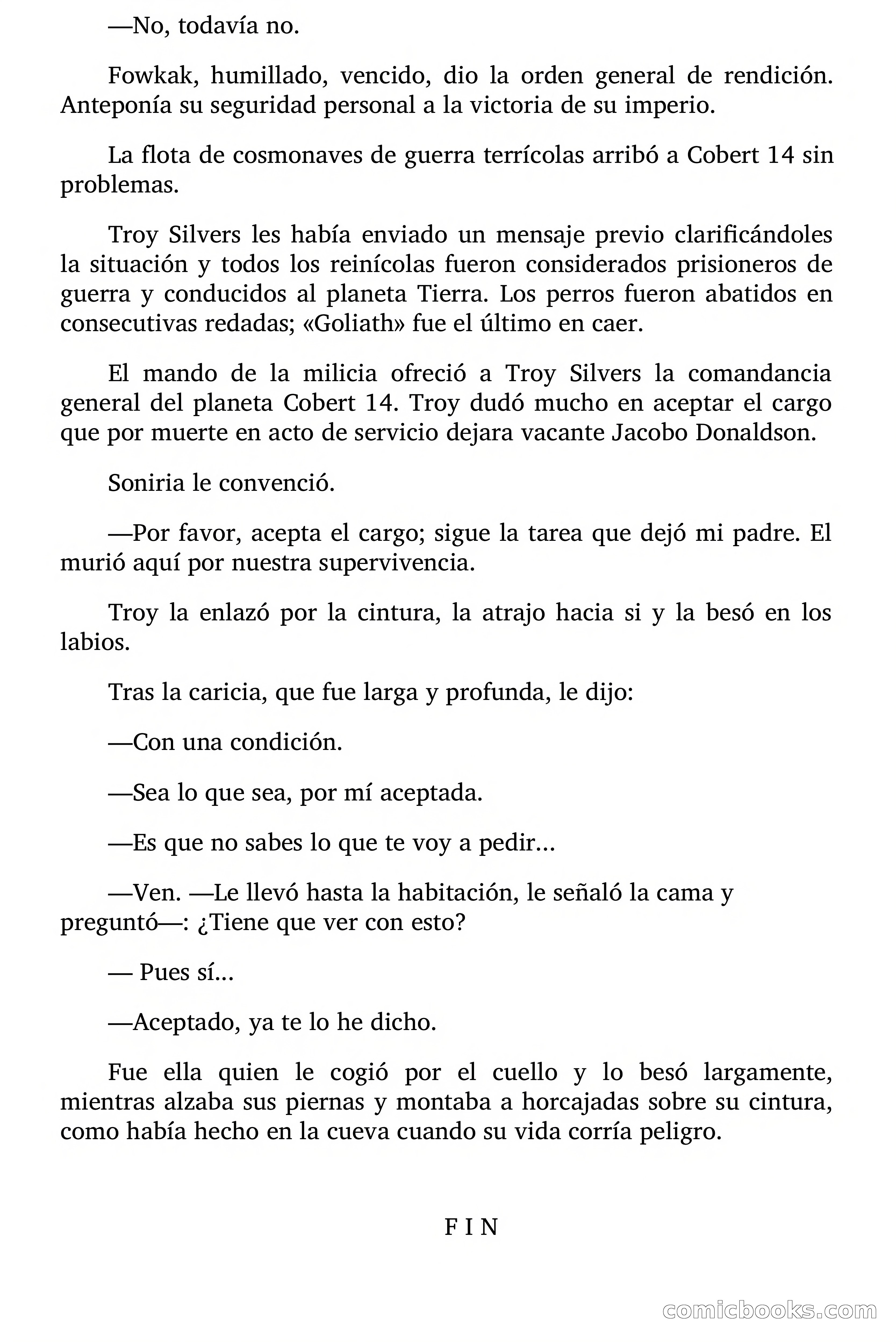 Colmillos en la galaxia — page 74 of 74