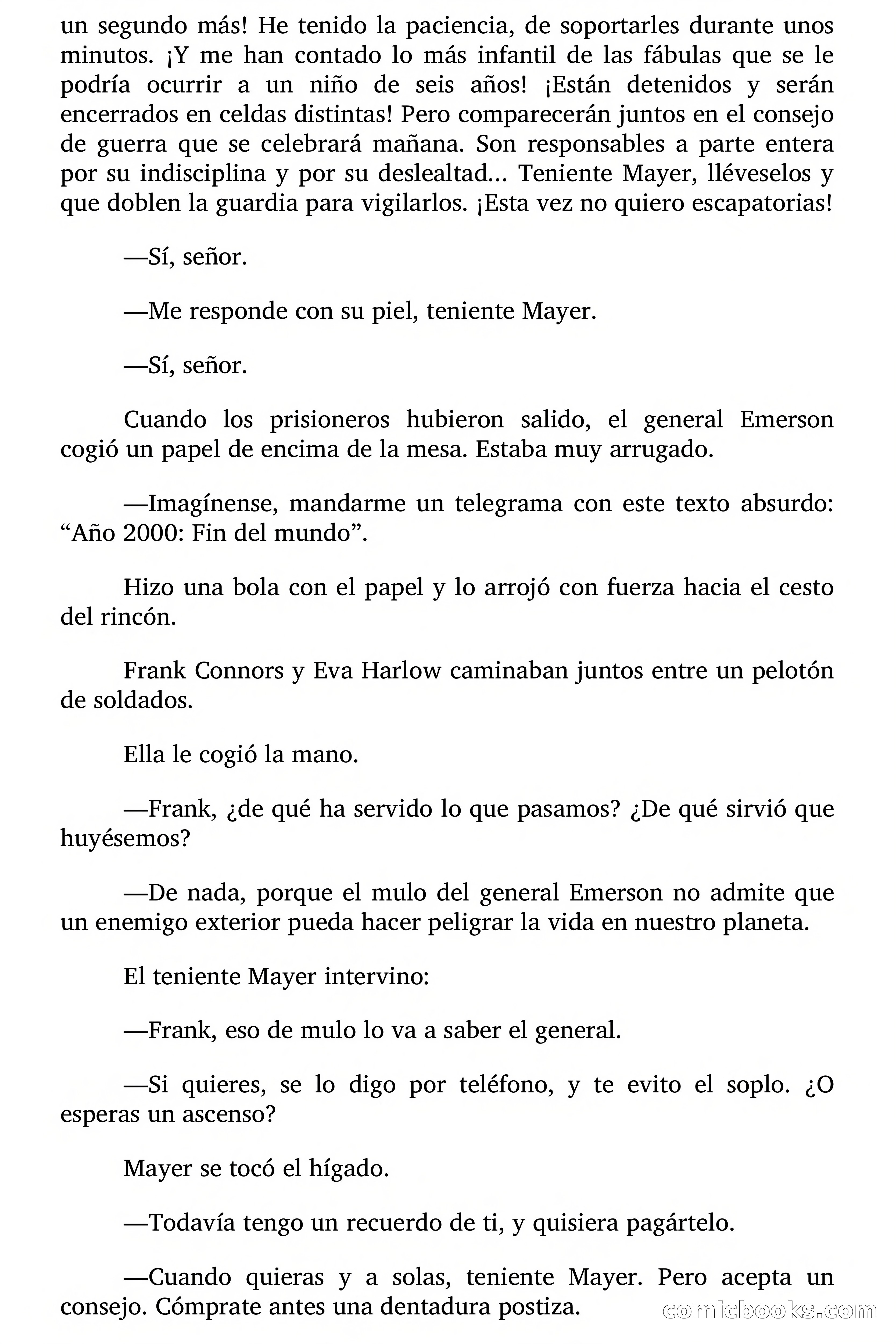 Año 2000: Fin del Mundos — page 100 of 116