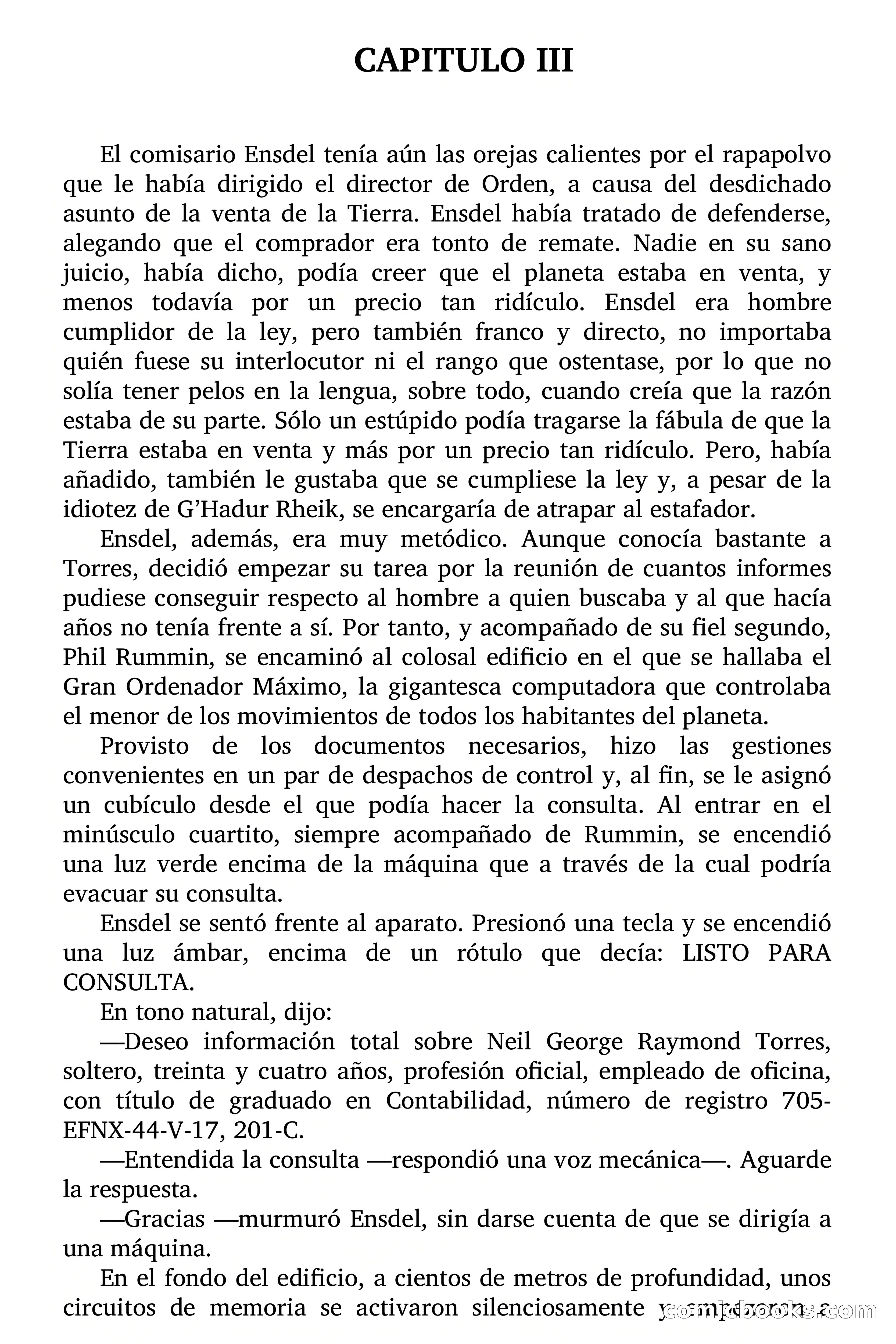 El hombre que vendió la tierra — page 17 of 74
