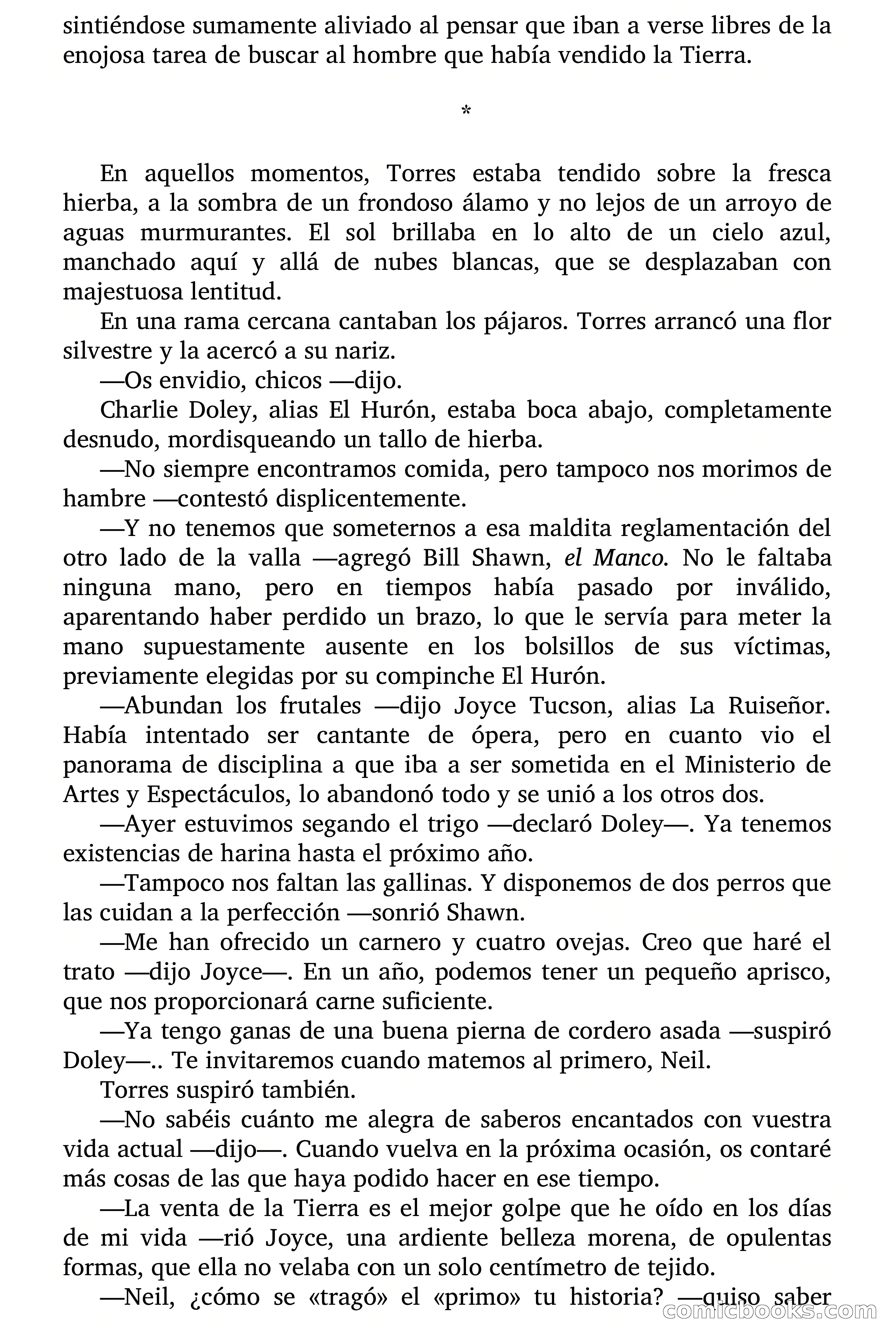El hombre que vendió la tierra — page 19 of 74