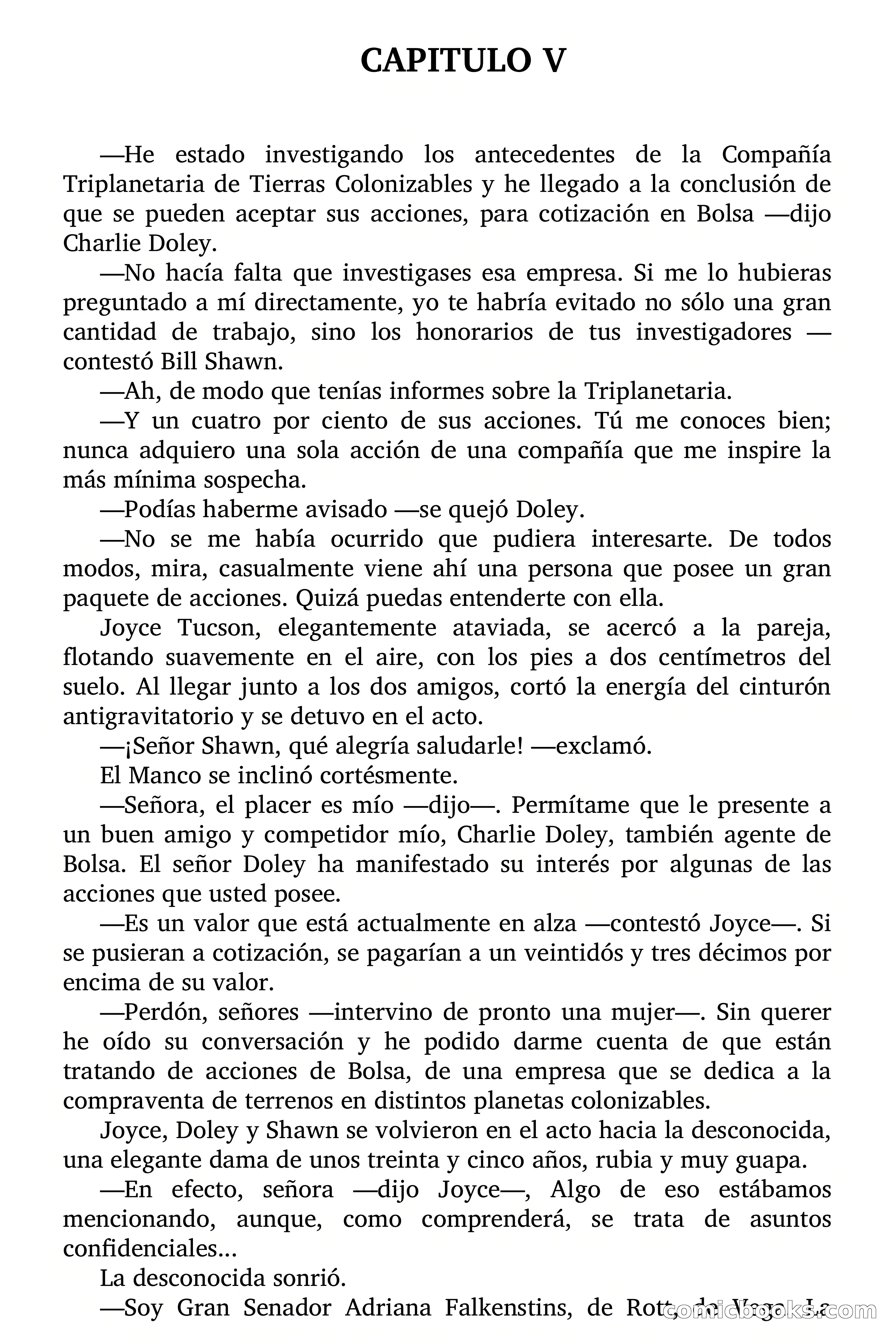 El hombre que vendió la tierra — page 29 of 74
