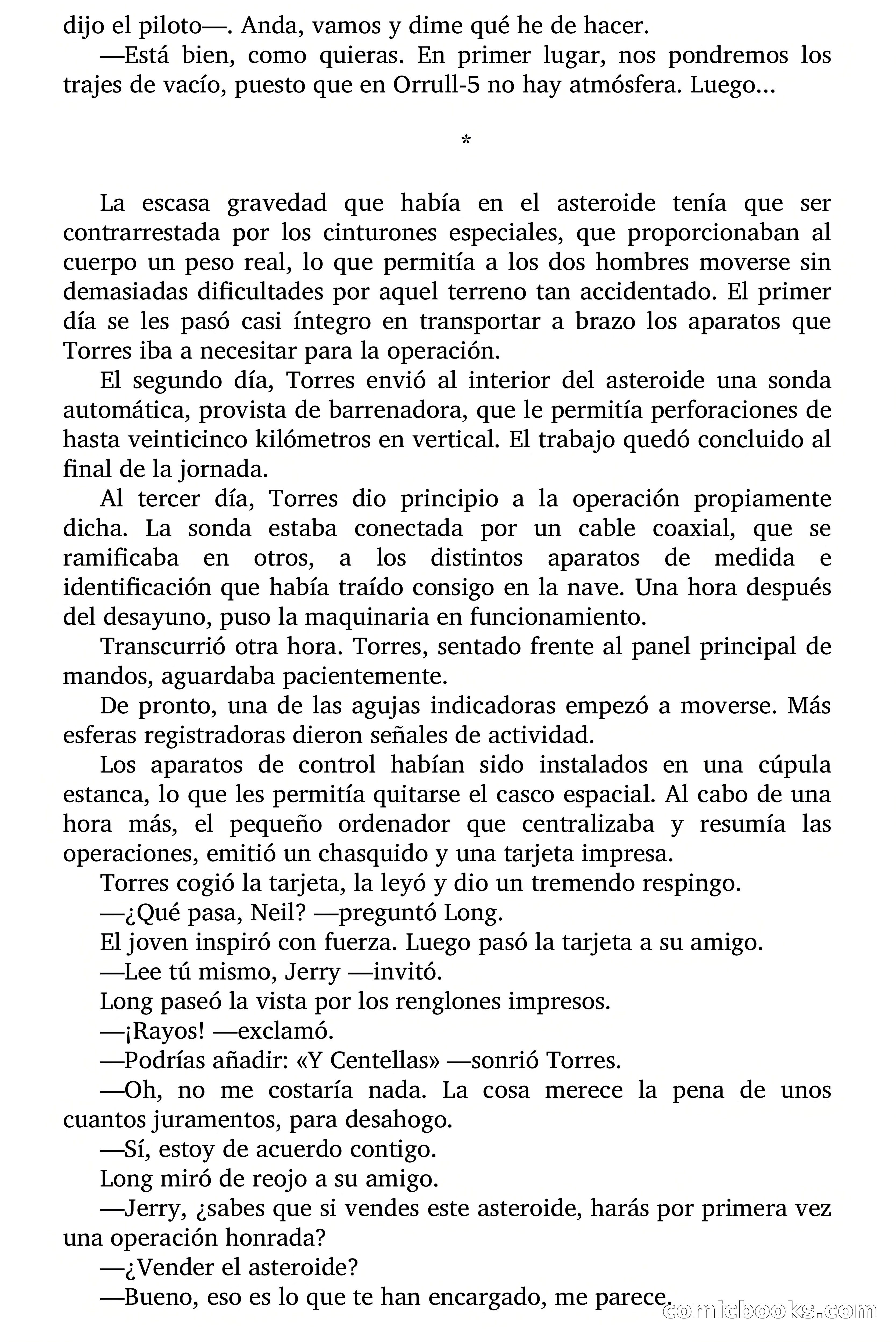 El hombre que vendió la tierra — page 35 of 74