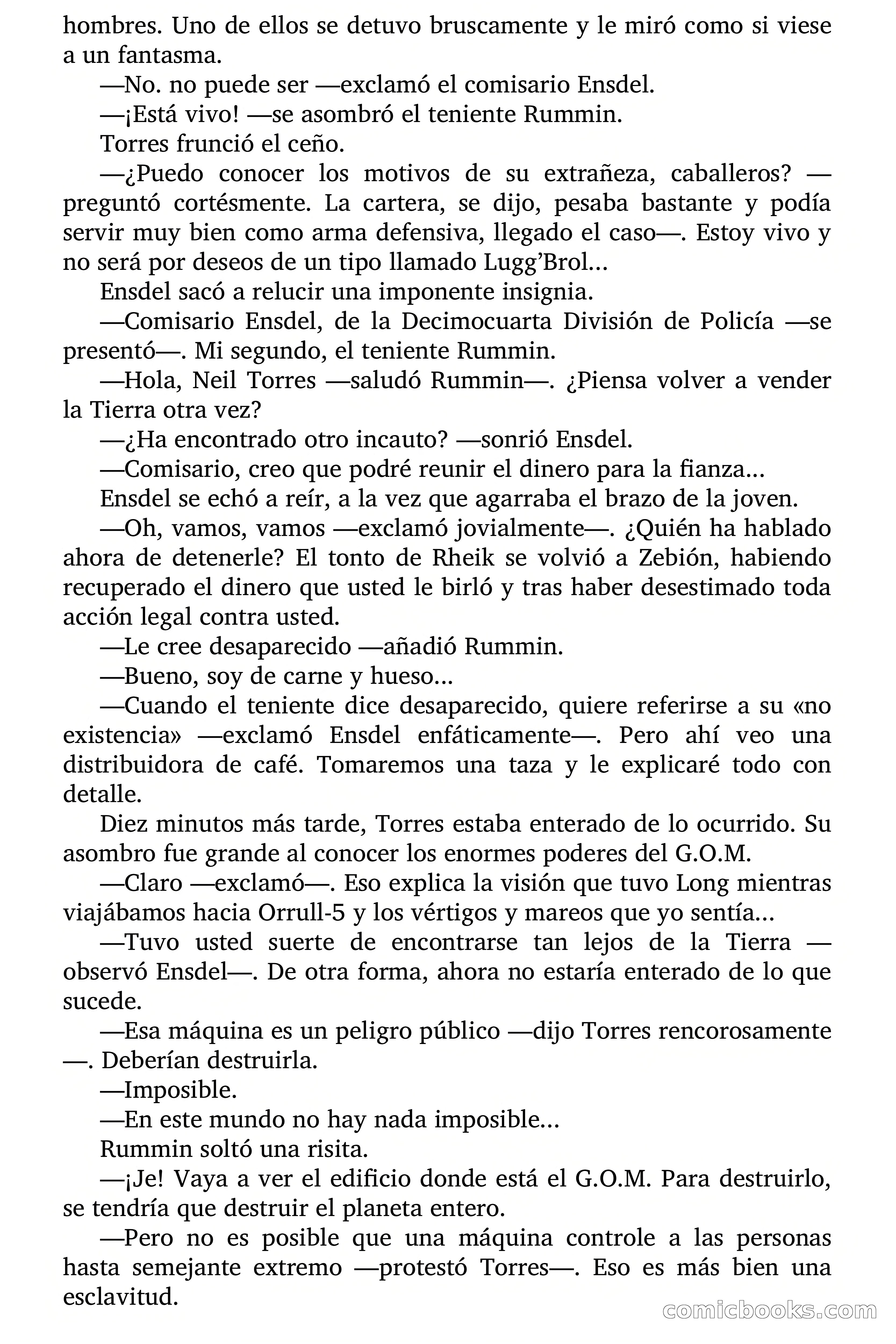 El hombre que vendió la tierra — page 49 of 74