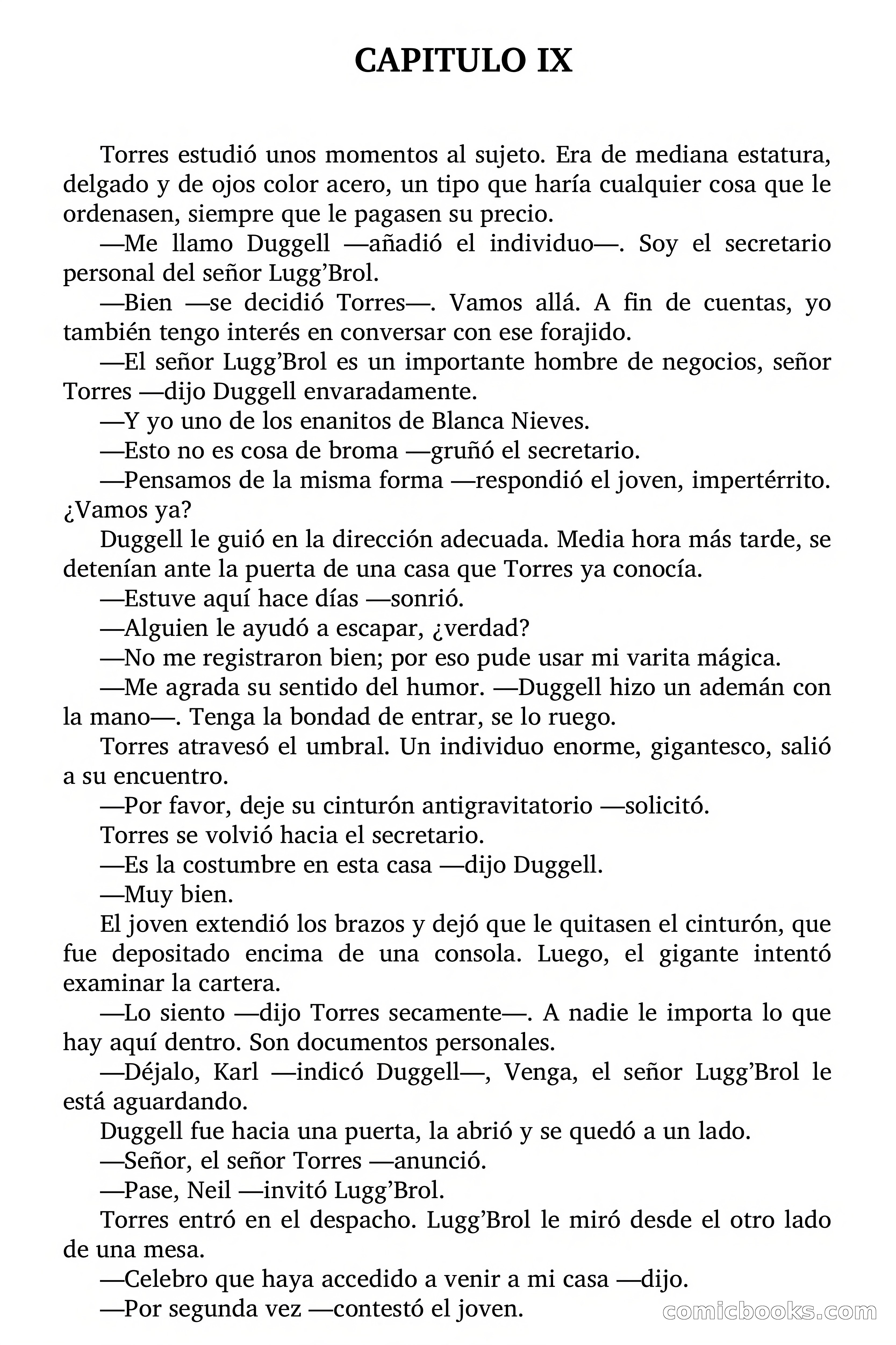 El hombre que vendió la tierra — page 51 of 74