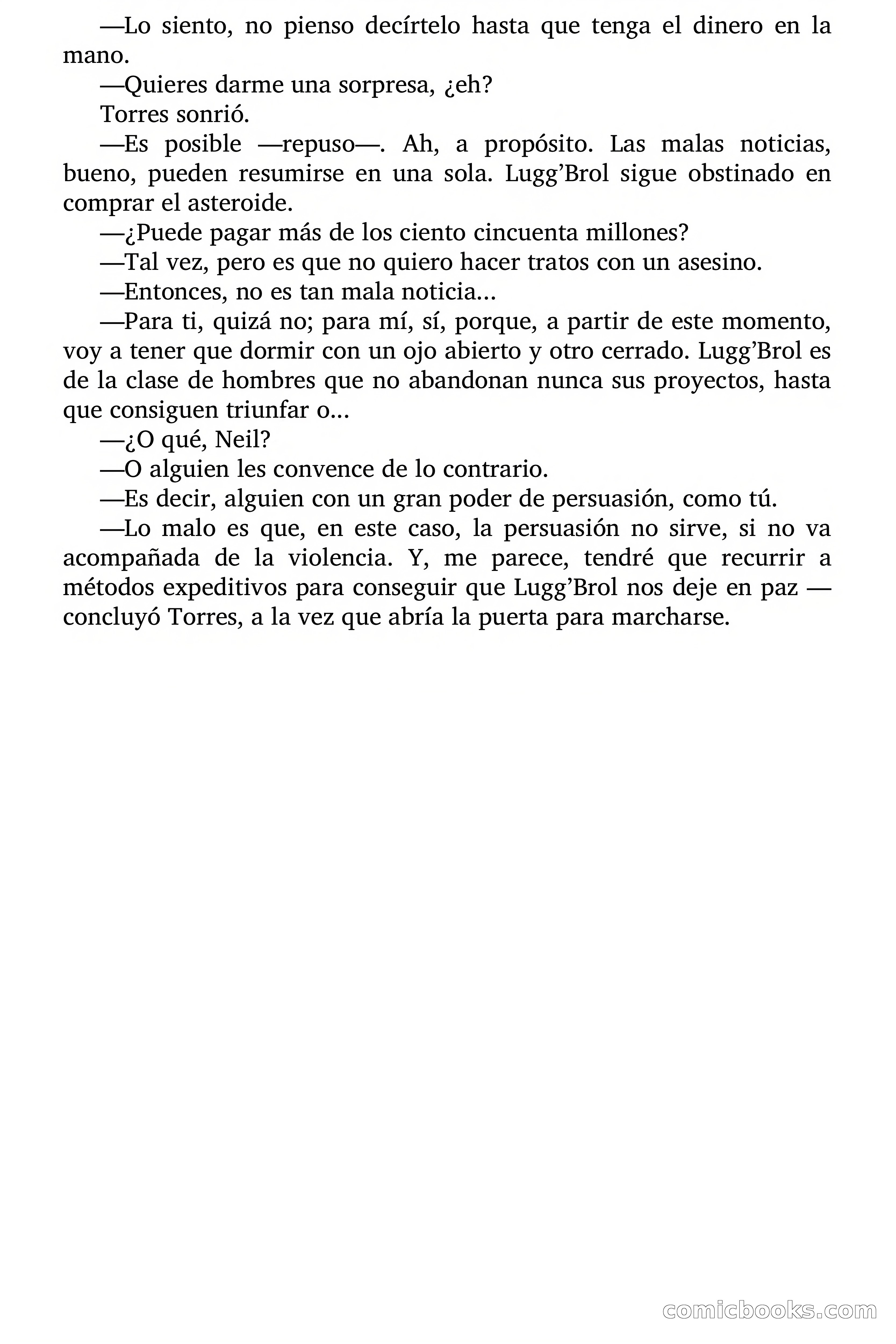 El hombre que vendió la tierra — page 56 of 74