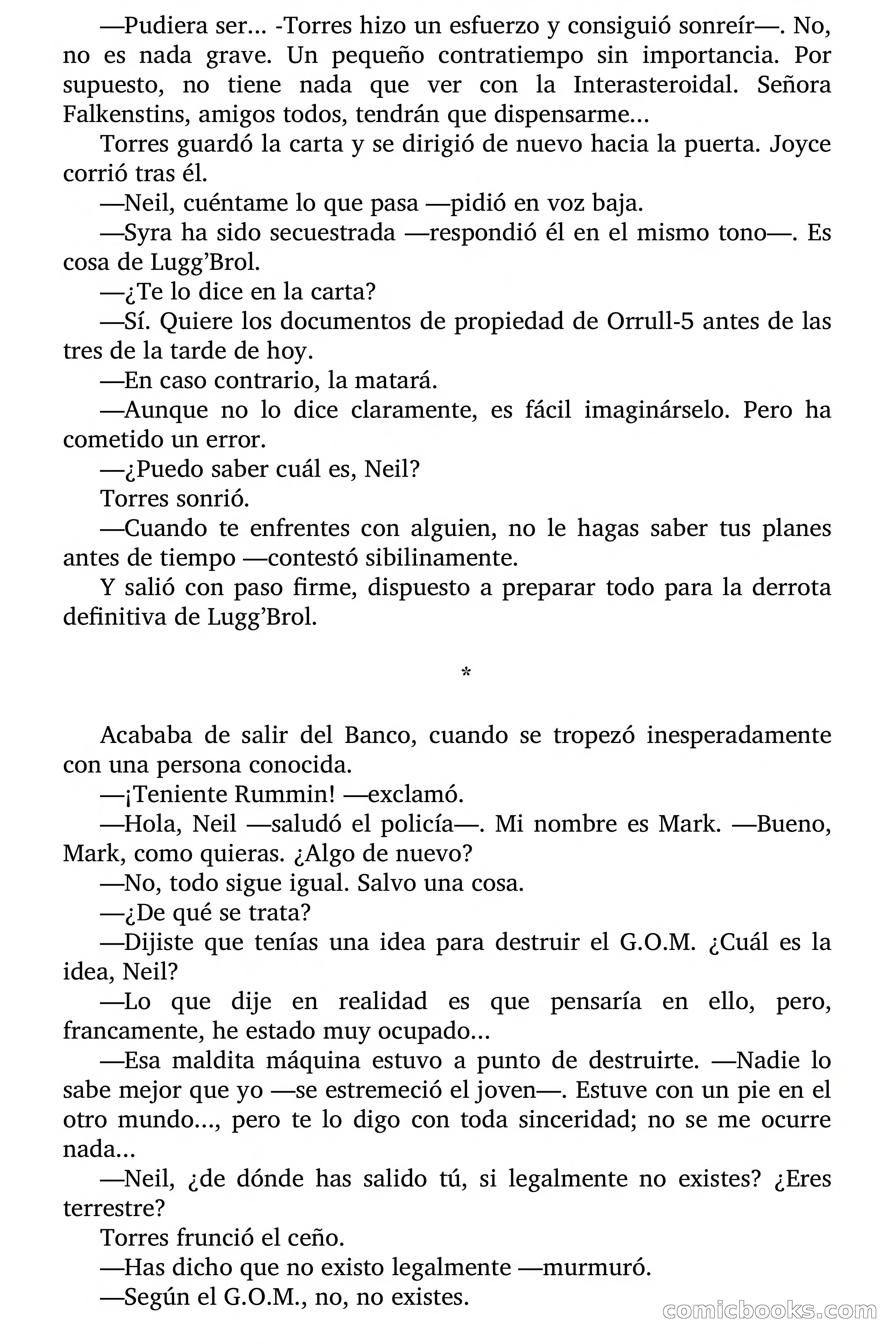 El hombre que vendió la tierra — page 58 of 74