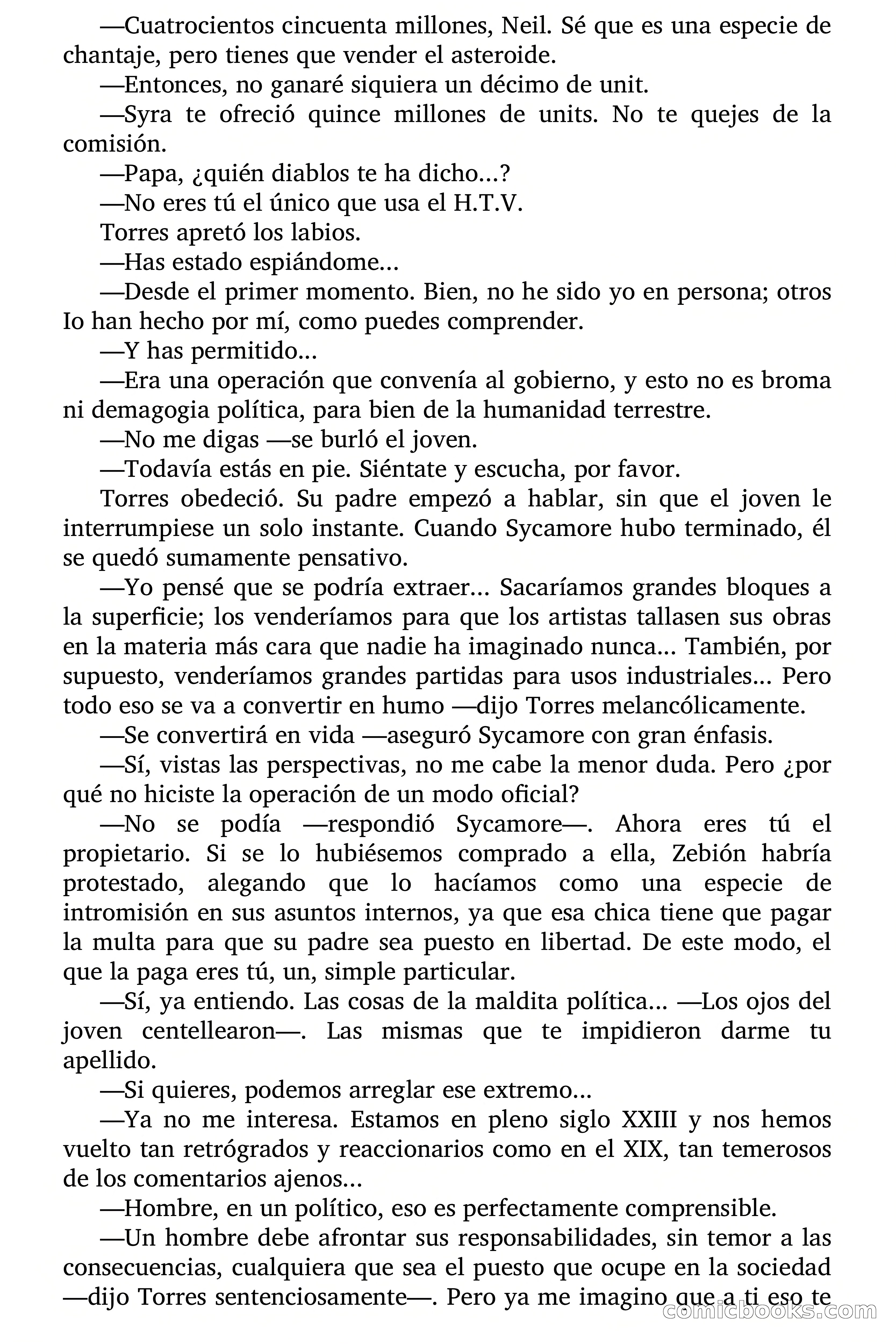 El hombre que vendió la tierra — page 64 of 74