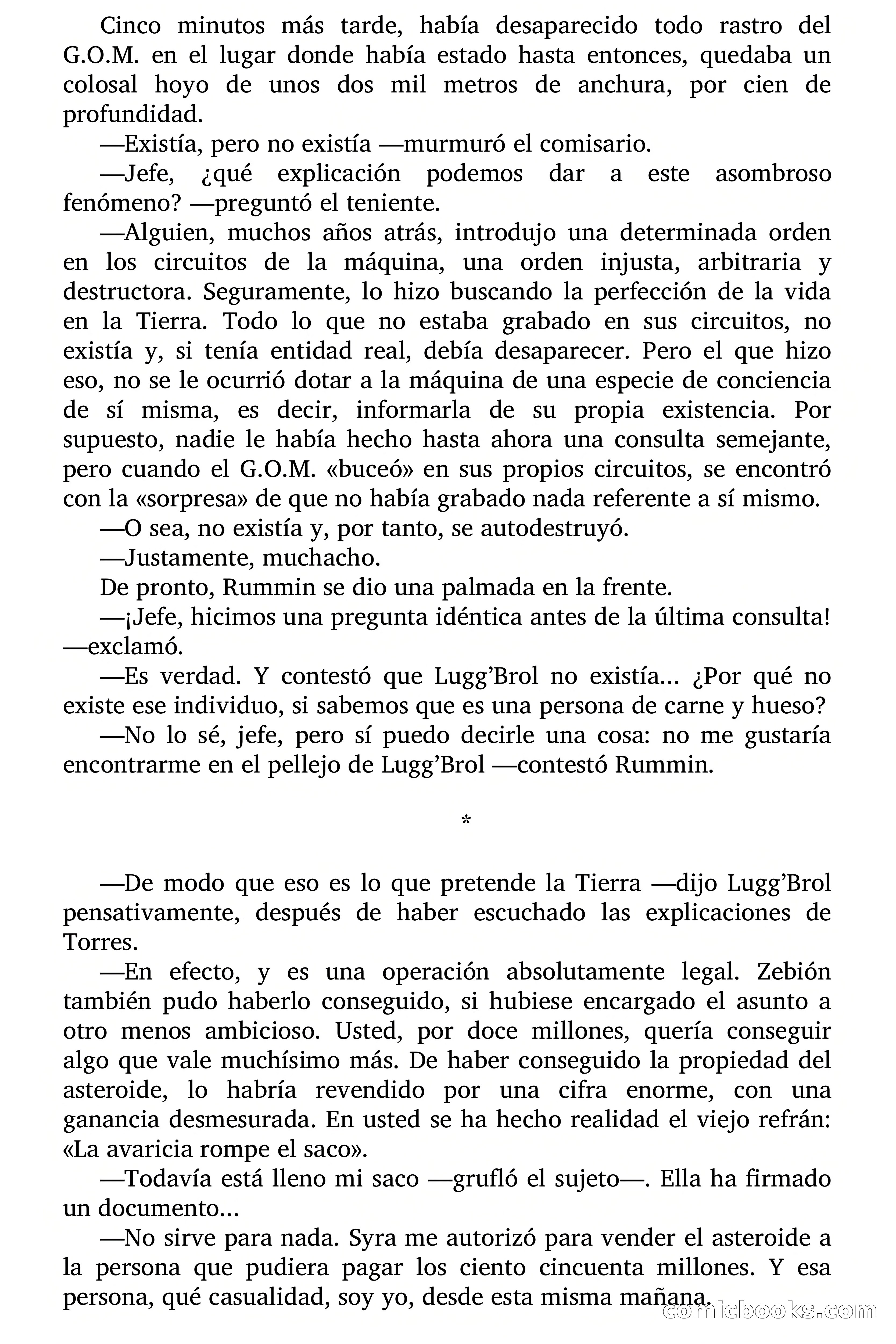 El hombre que vendió la tierra — page 69 of 74