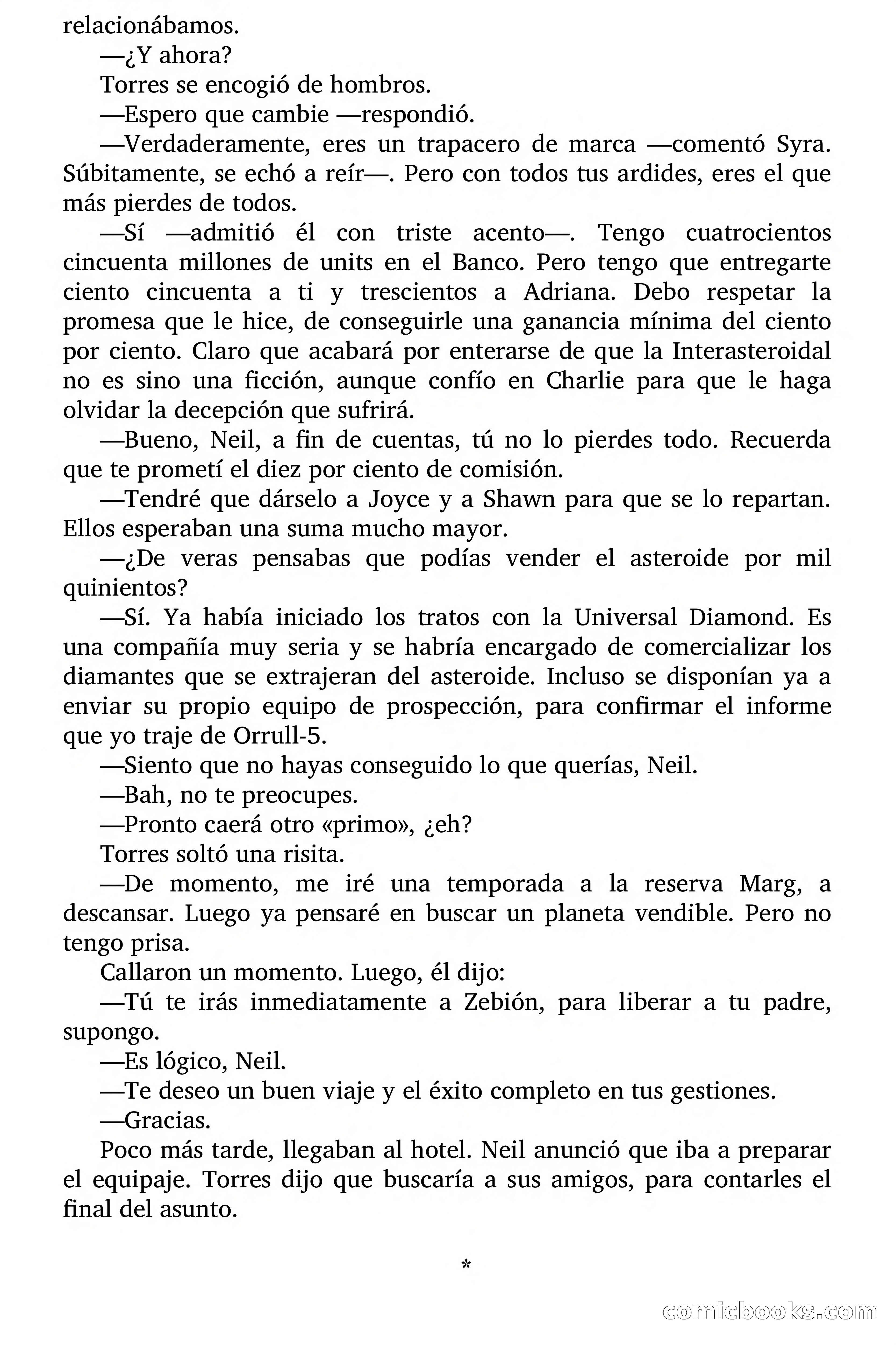 El hombre que vendió la tierra — page 71 of 74