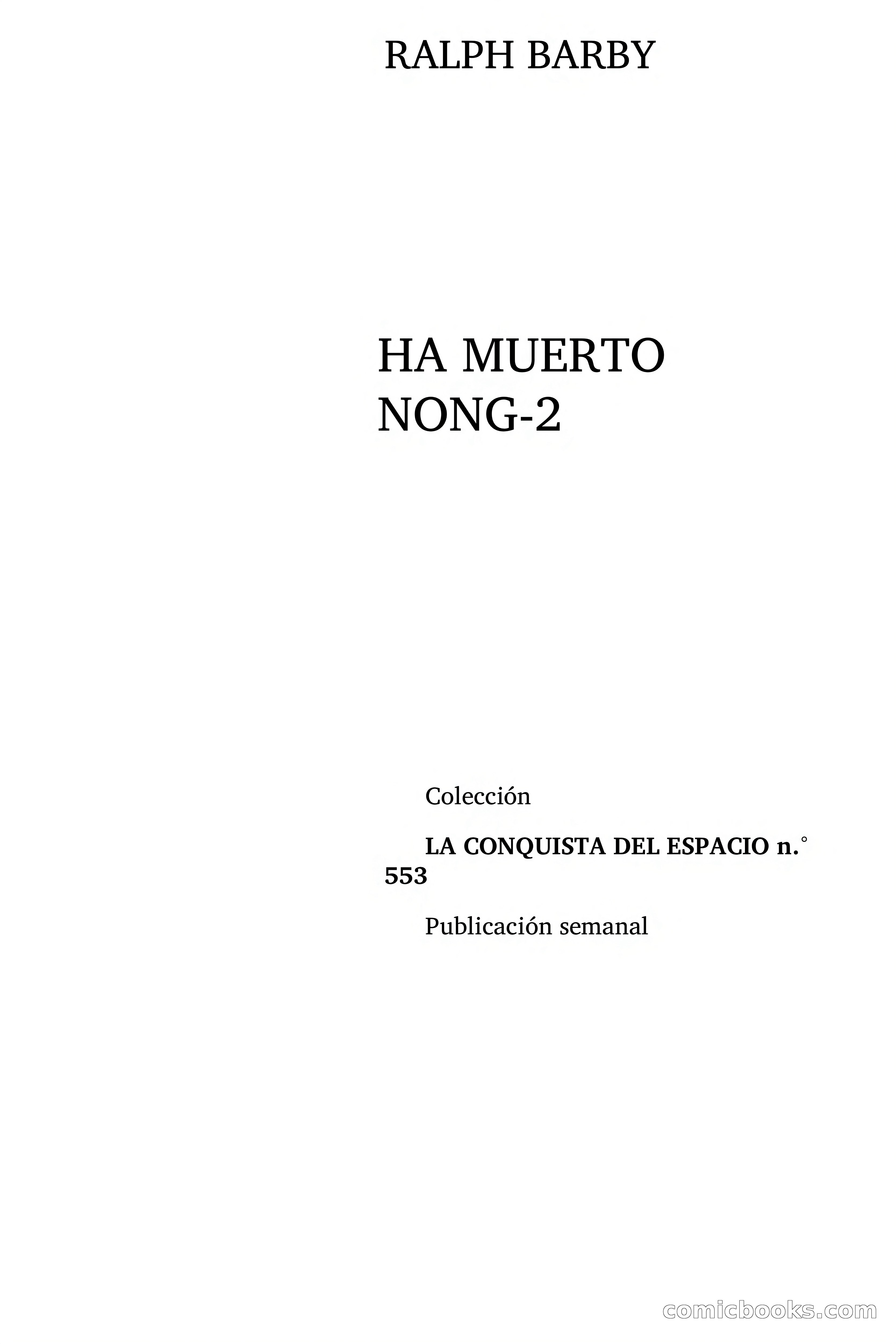 Ha muerto Nong-2 — page 7 of 102