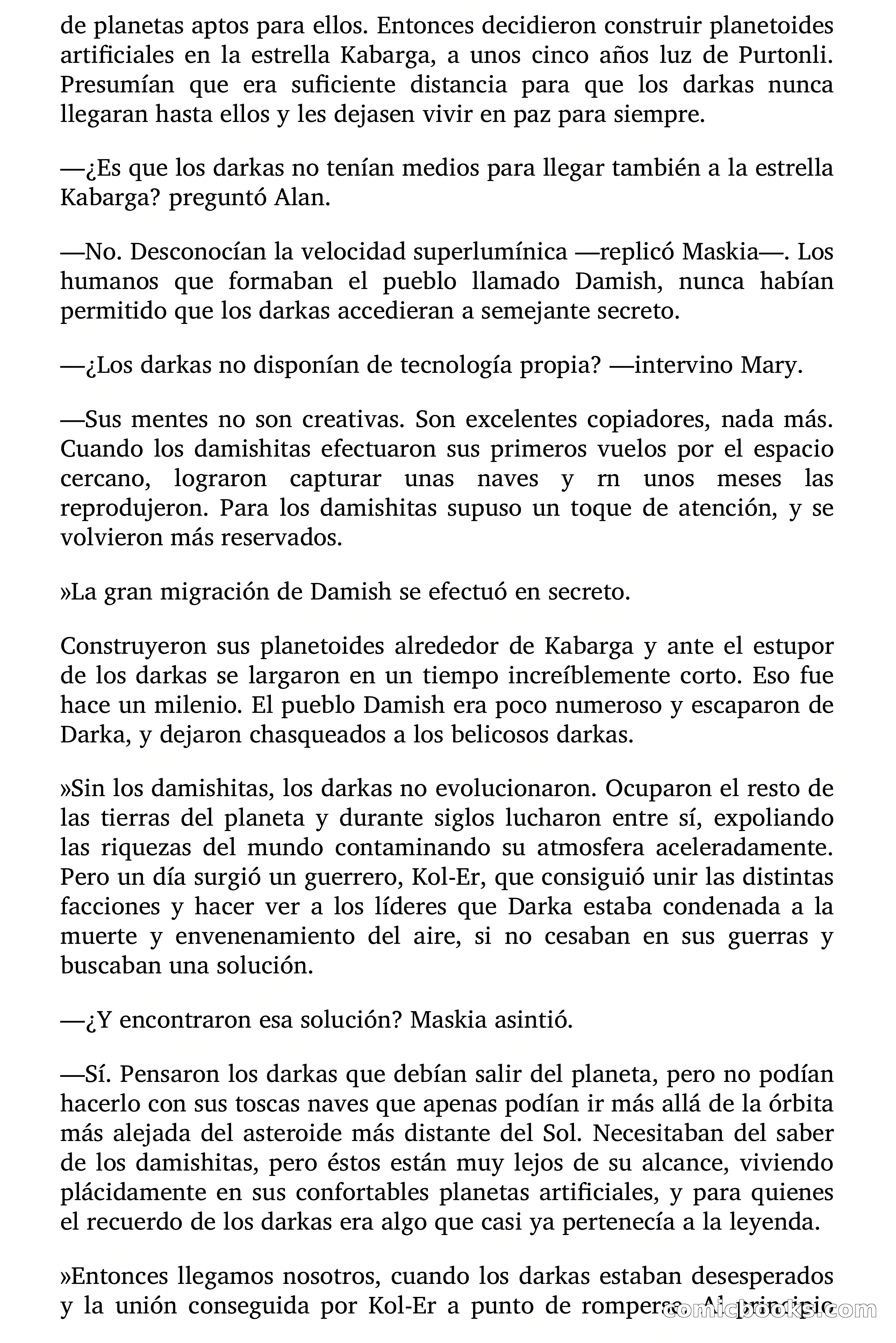 Los Planetoides de Kabarga — page 42 of 90