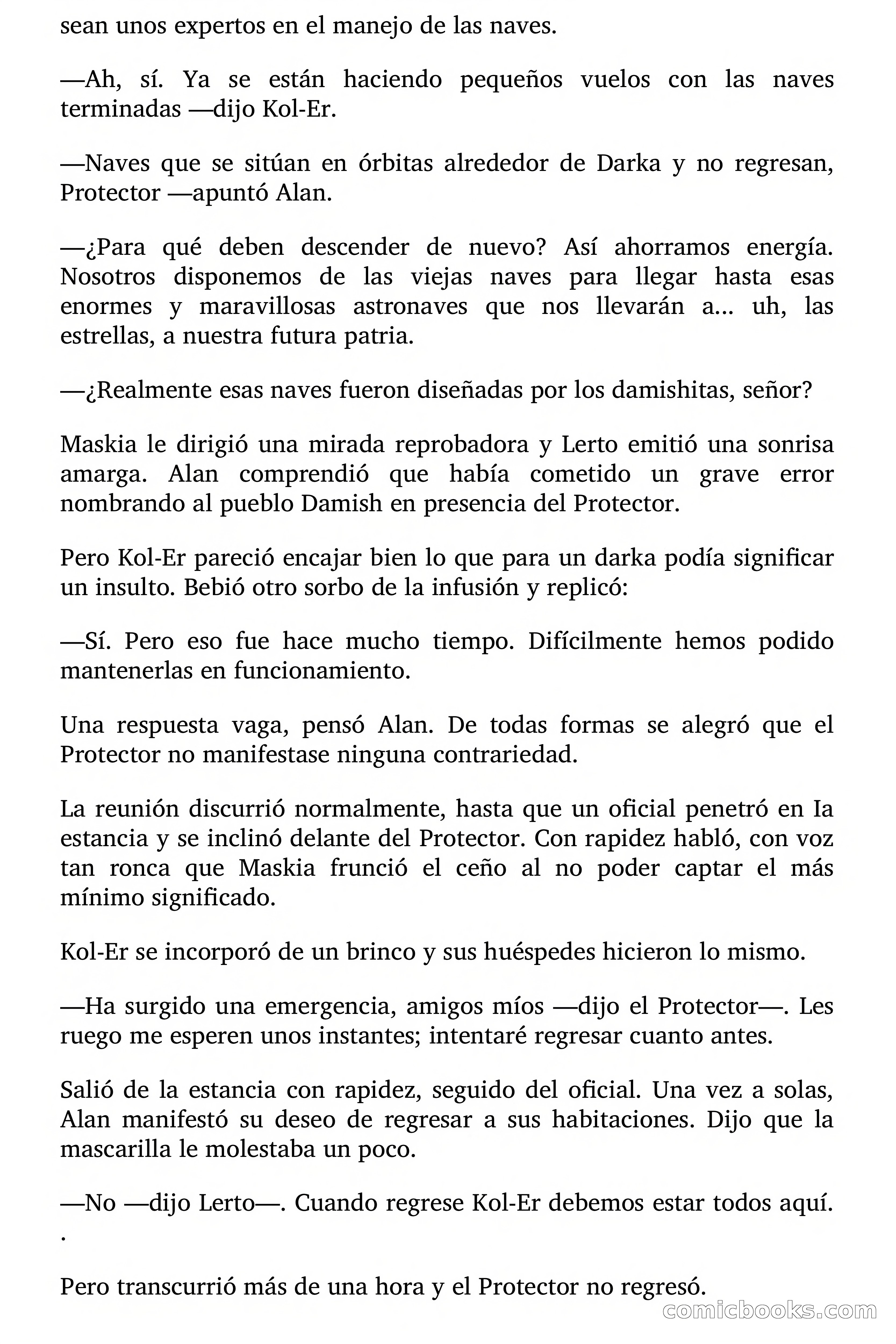 Los Planetoides de Kabarga — page 56 of 90