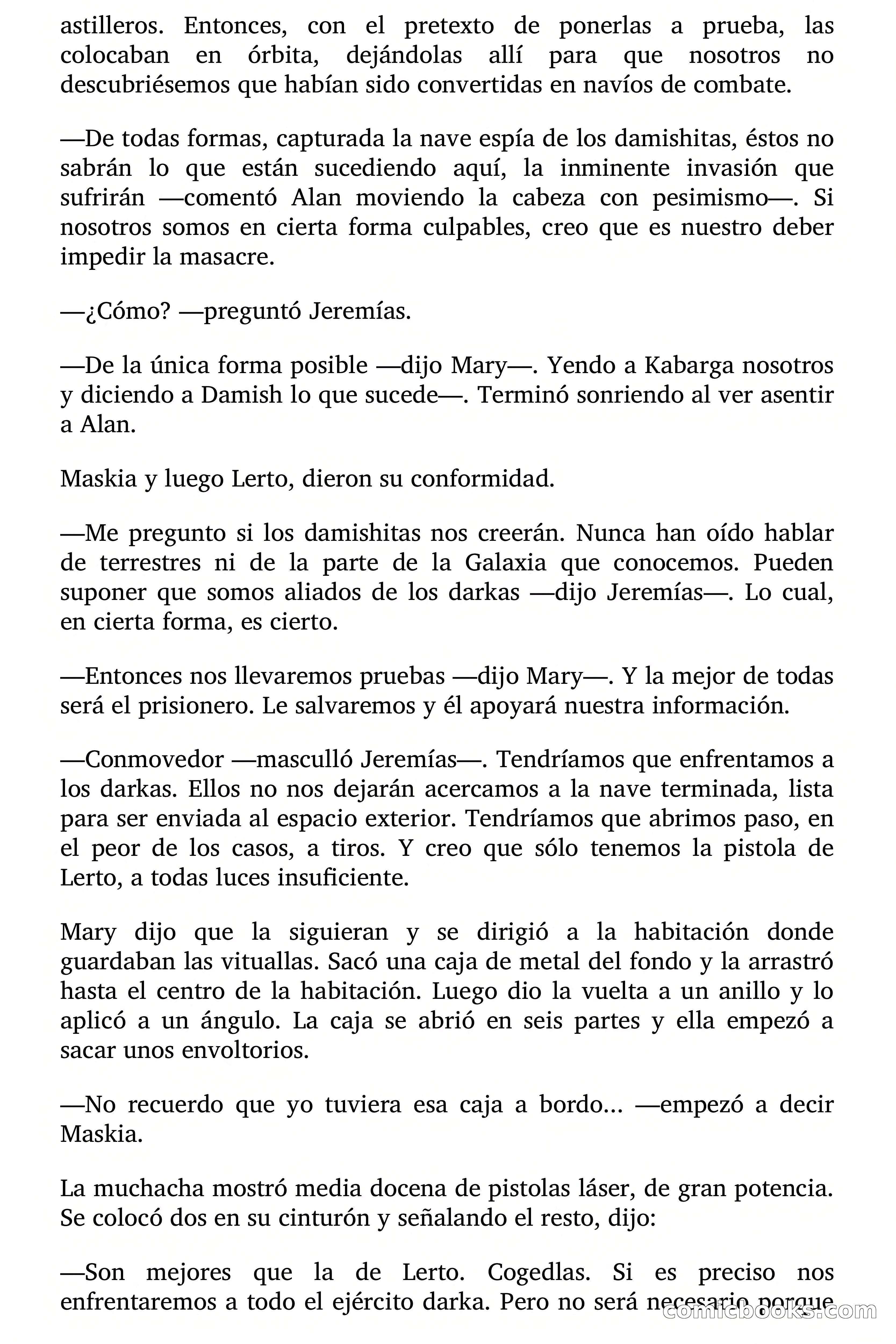 Los Planetoides de Kabarga — page 61 of 90