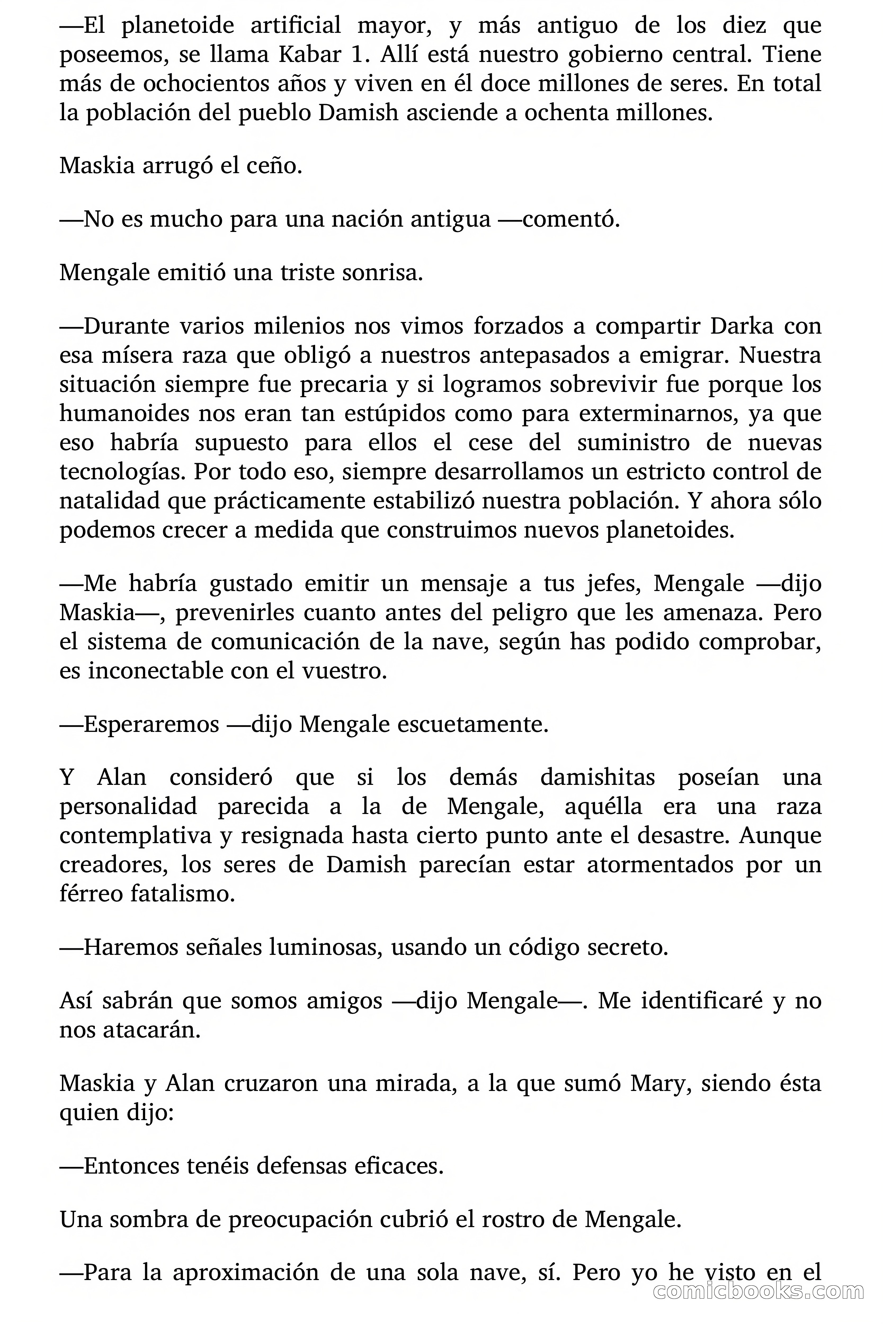 Los Planetoides de Kabarga — page 71 of 90