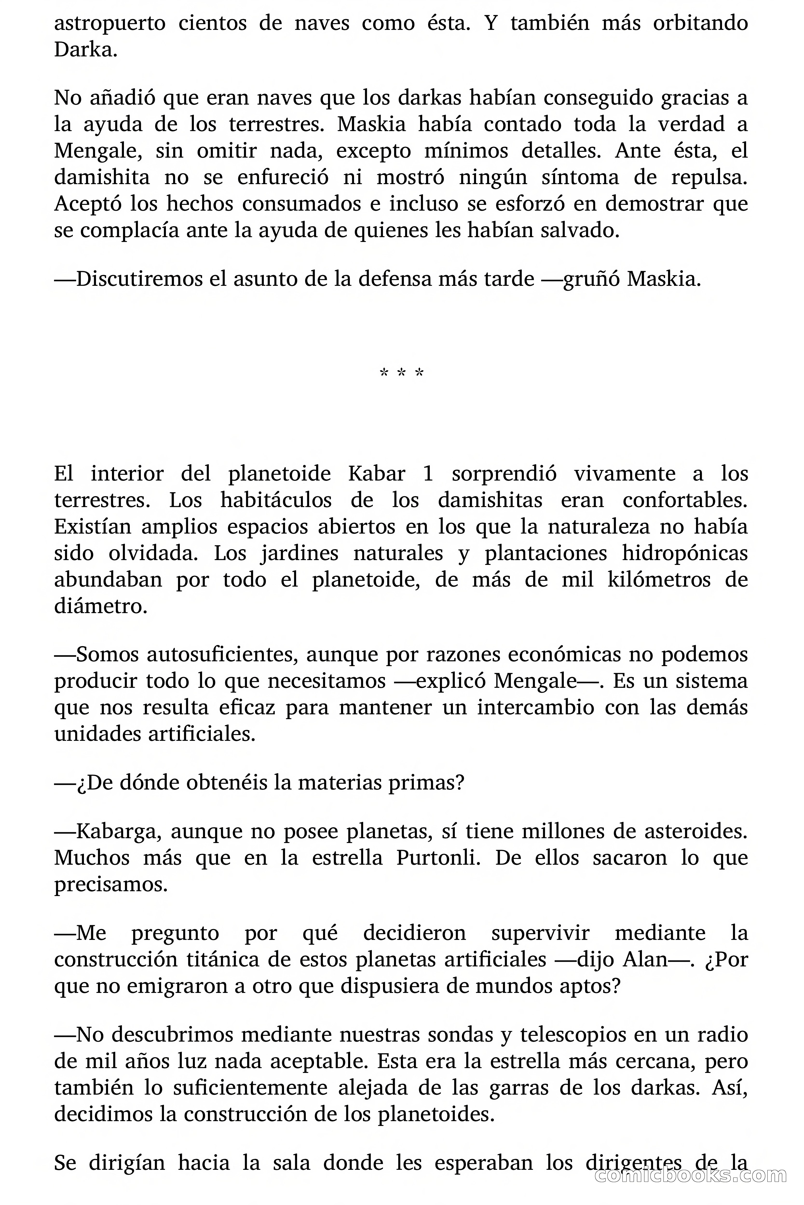 Los Planetoides de Kabarga — page 72 of 90