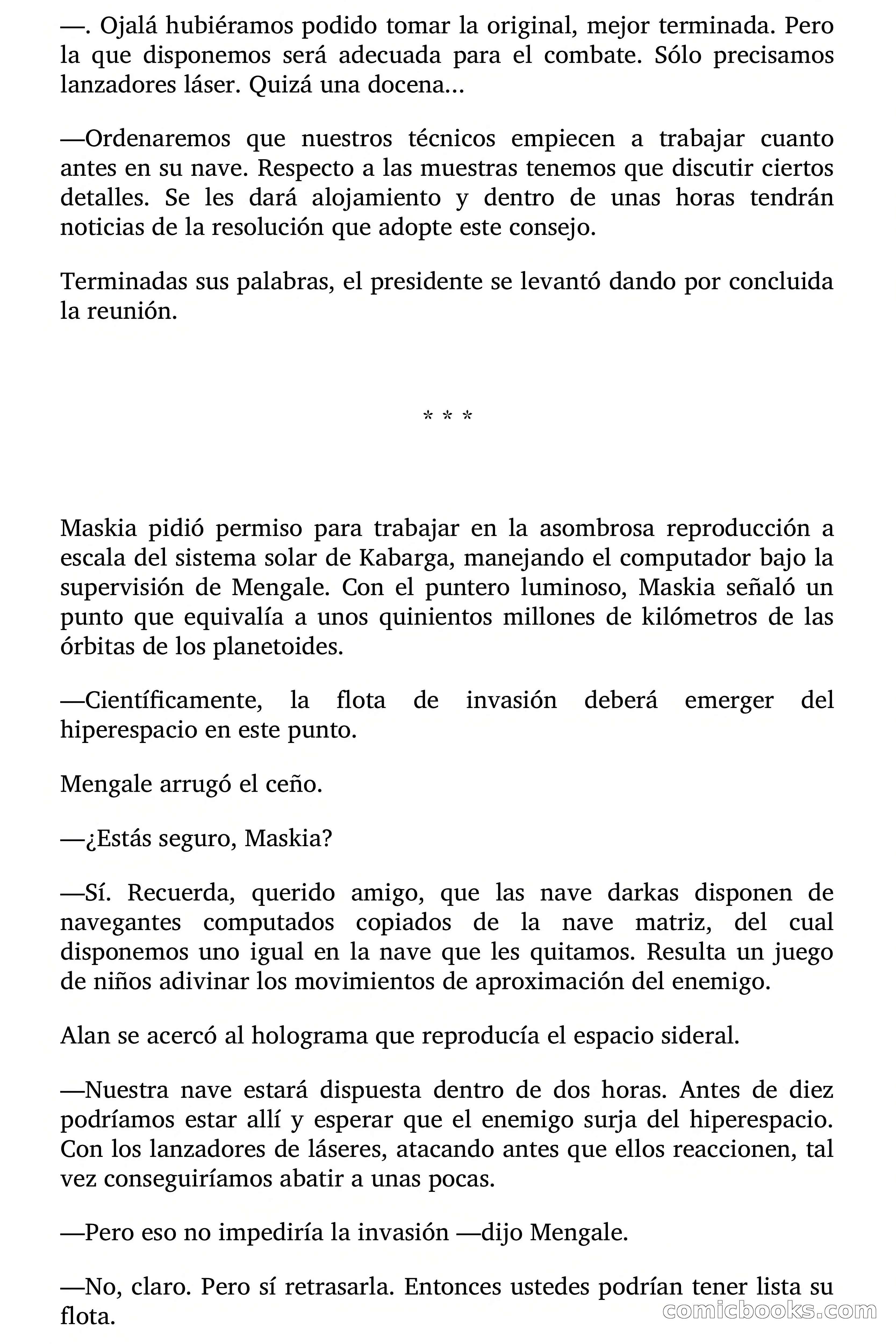 Los Planetoides de Kabarga — page 75 of 90