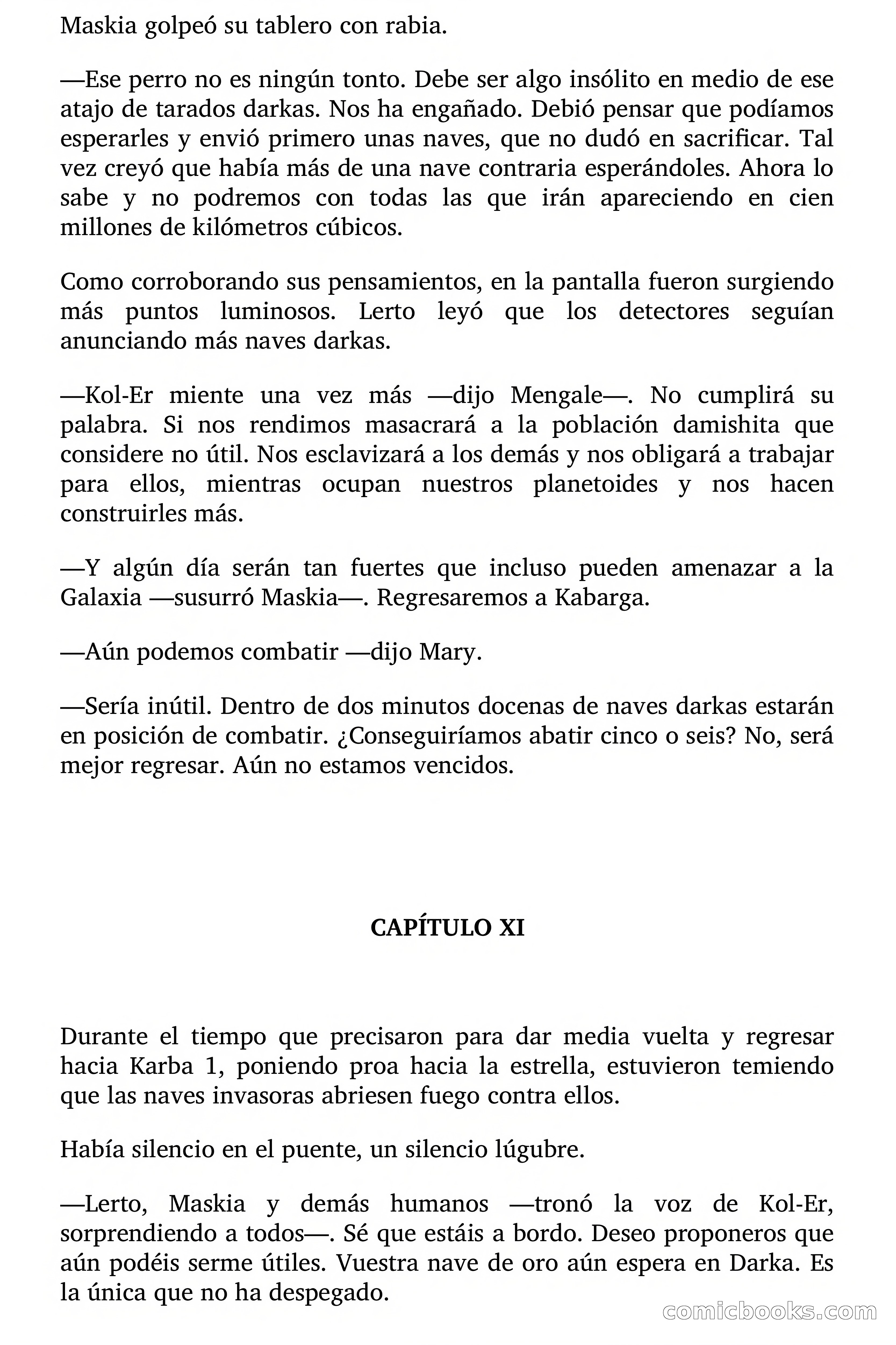 Los Planetoides de Kabarga — page 80 of 90