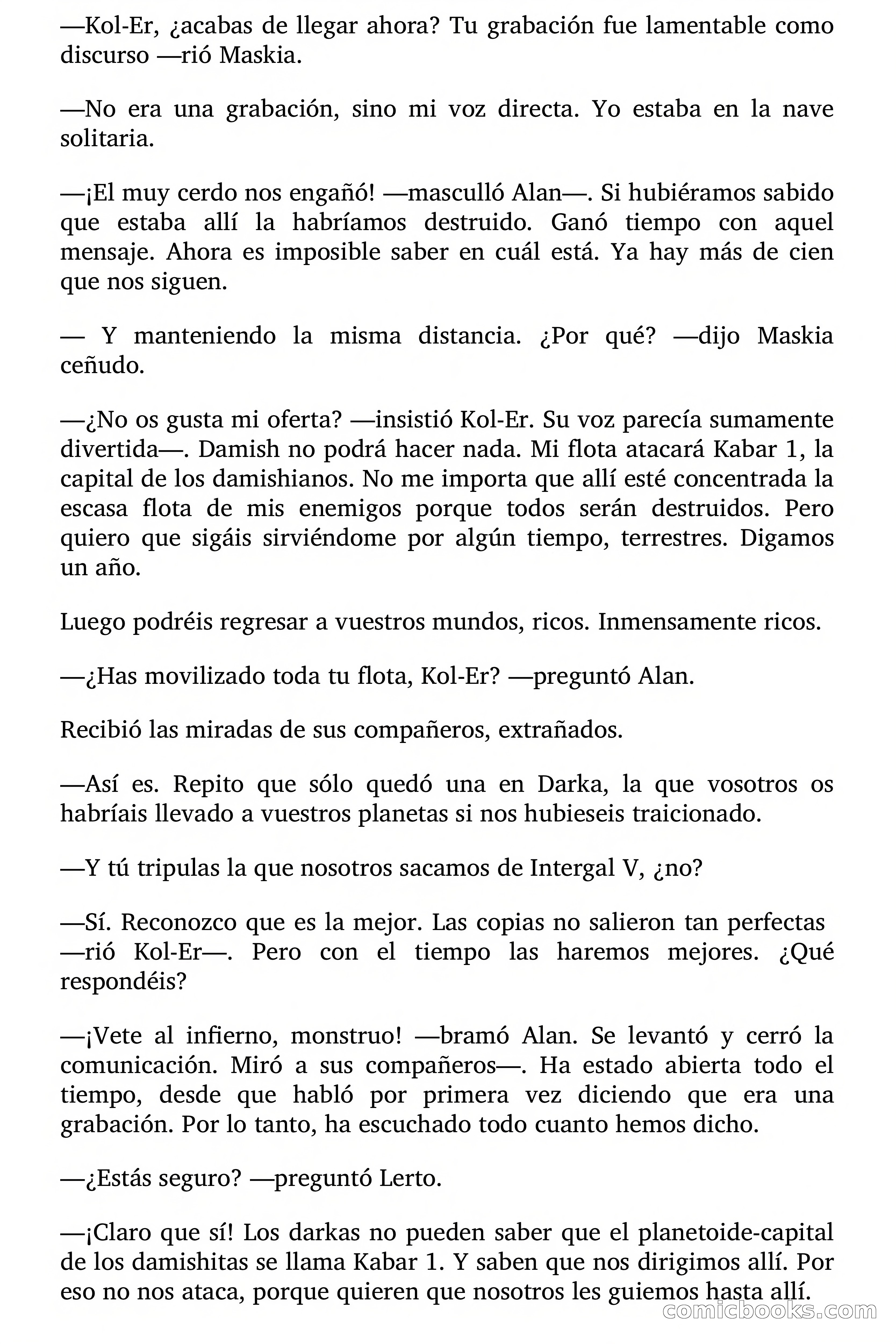 Los Planetoides de Kabarga — page 81 of 90
