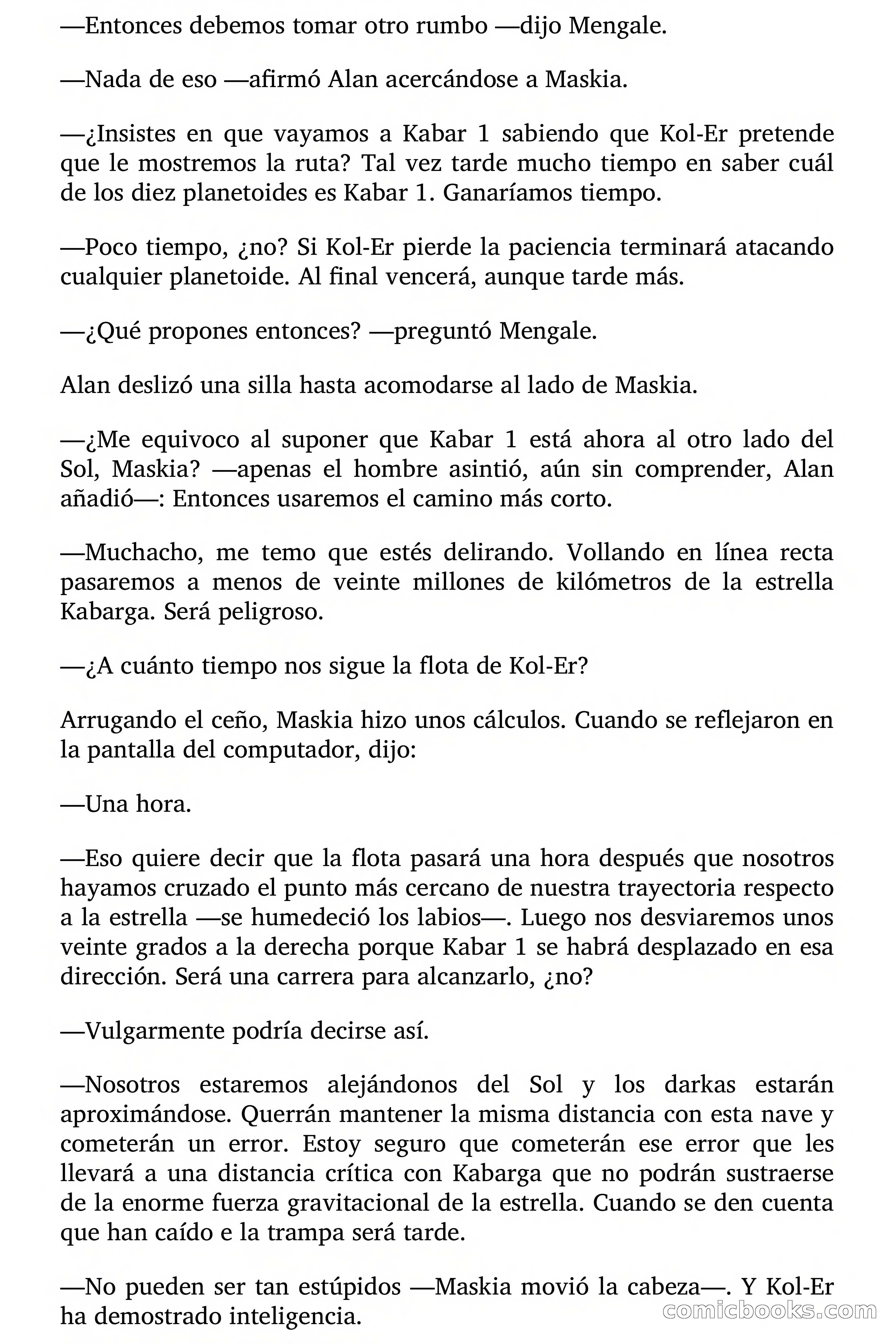 Los Planetoides de Kabarga — page 82 of 90