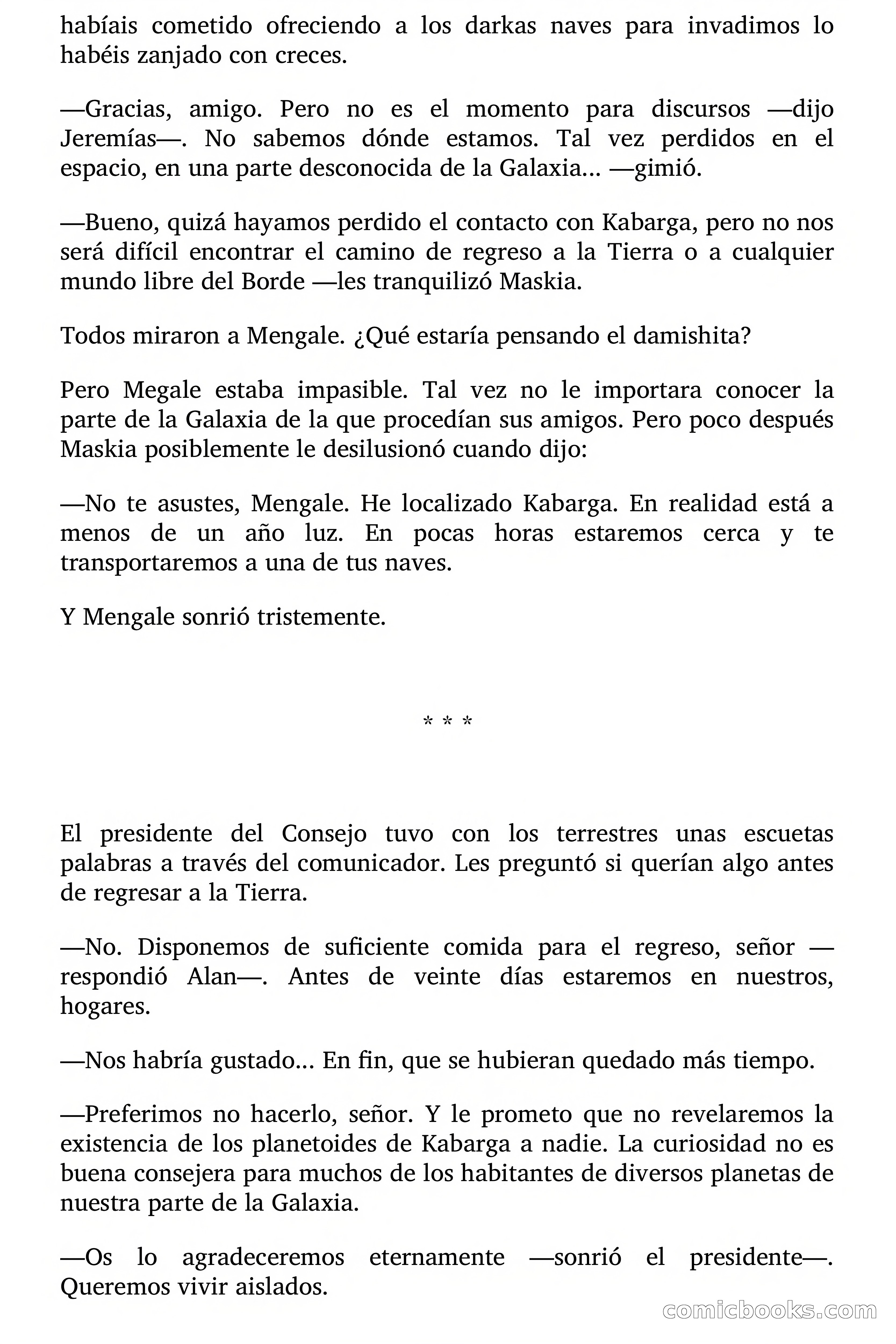 Los Planetoides de Kabarga — page 87 of 90