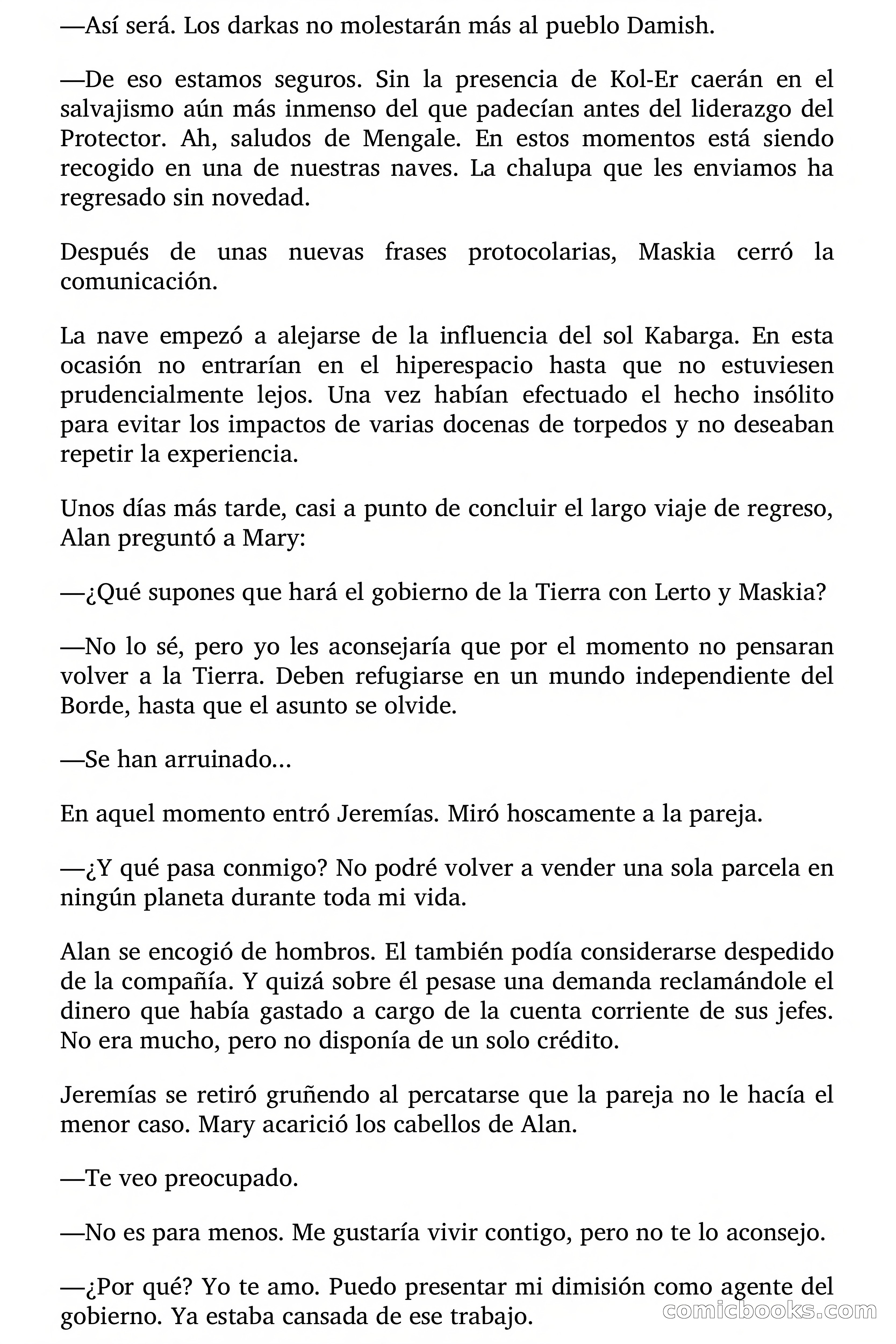 Los Planetoides de Kabarga — page 88 of 90