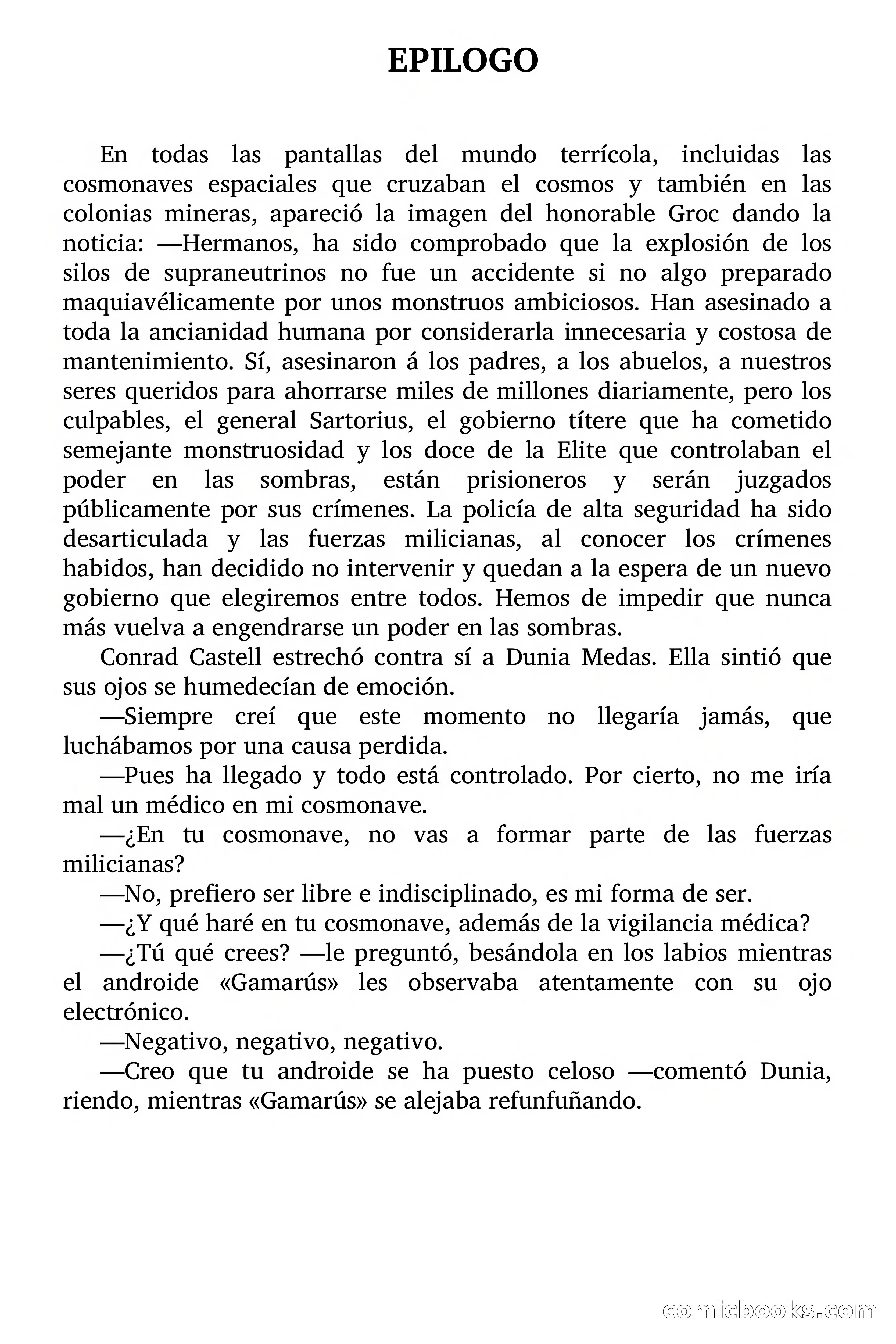 El poder en las sombras — page 73 of 74