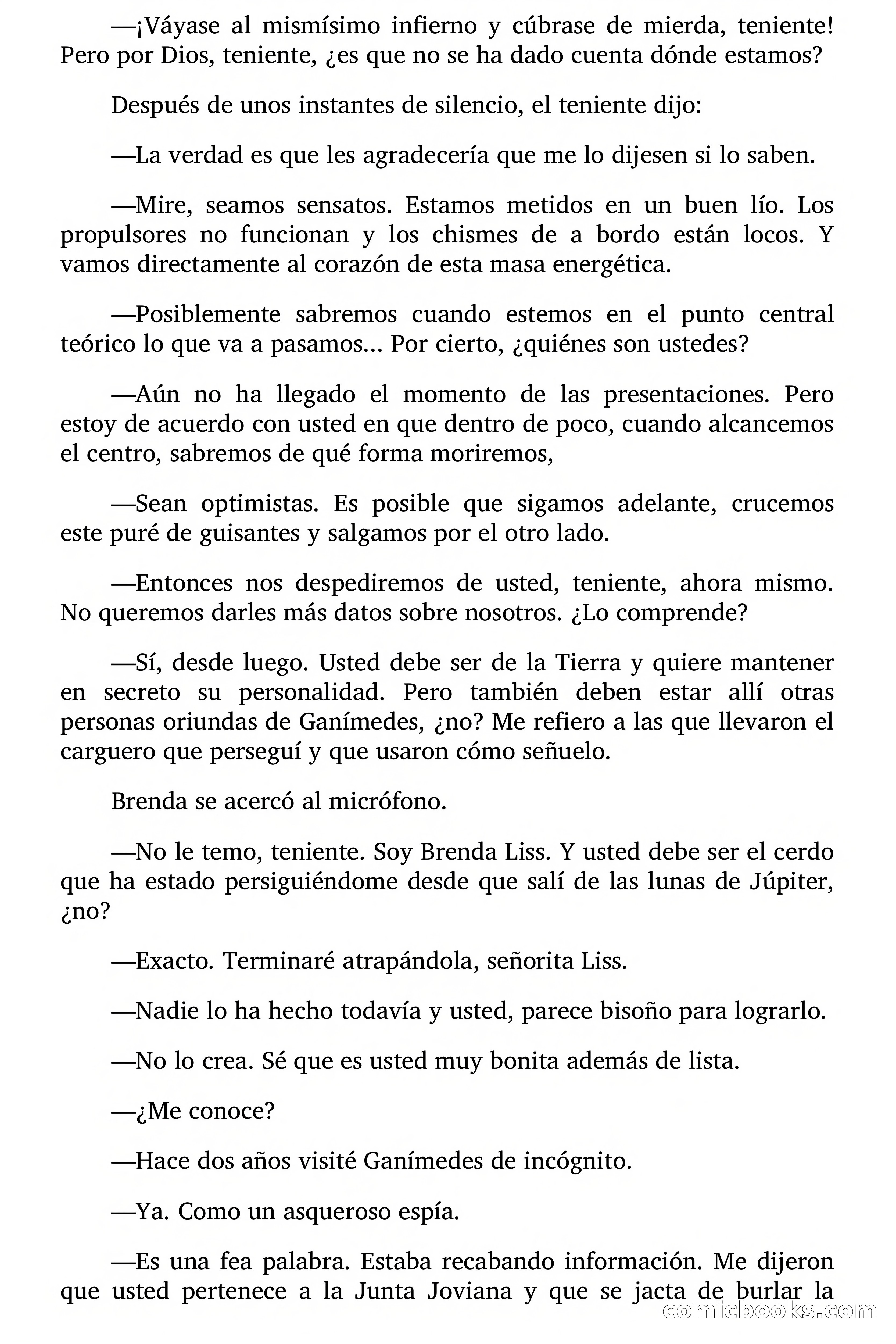 Desde los confines de la galaxia — page 36 of 90