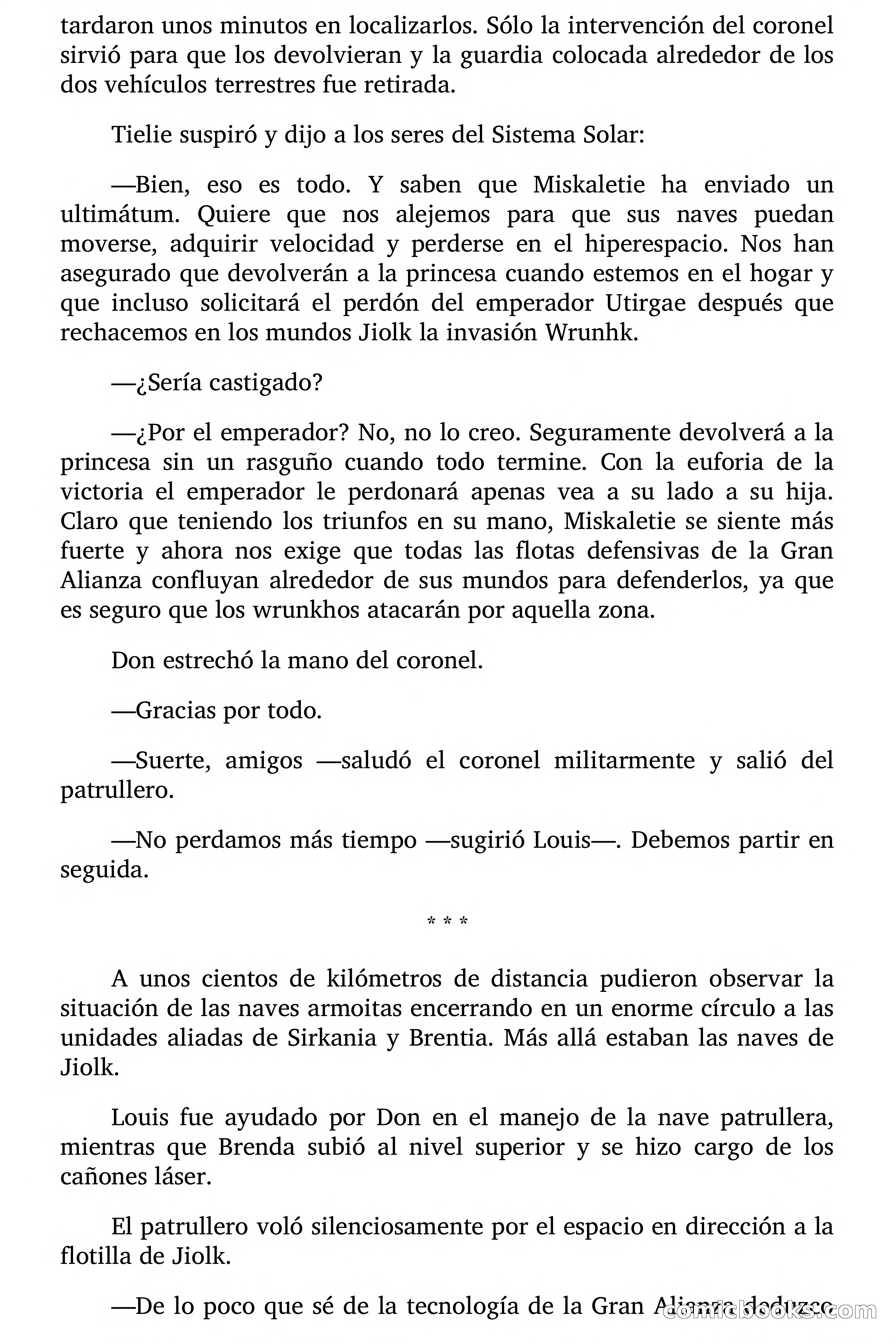 Desde los confines de la galaxia — page 70 of 90