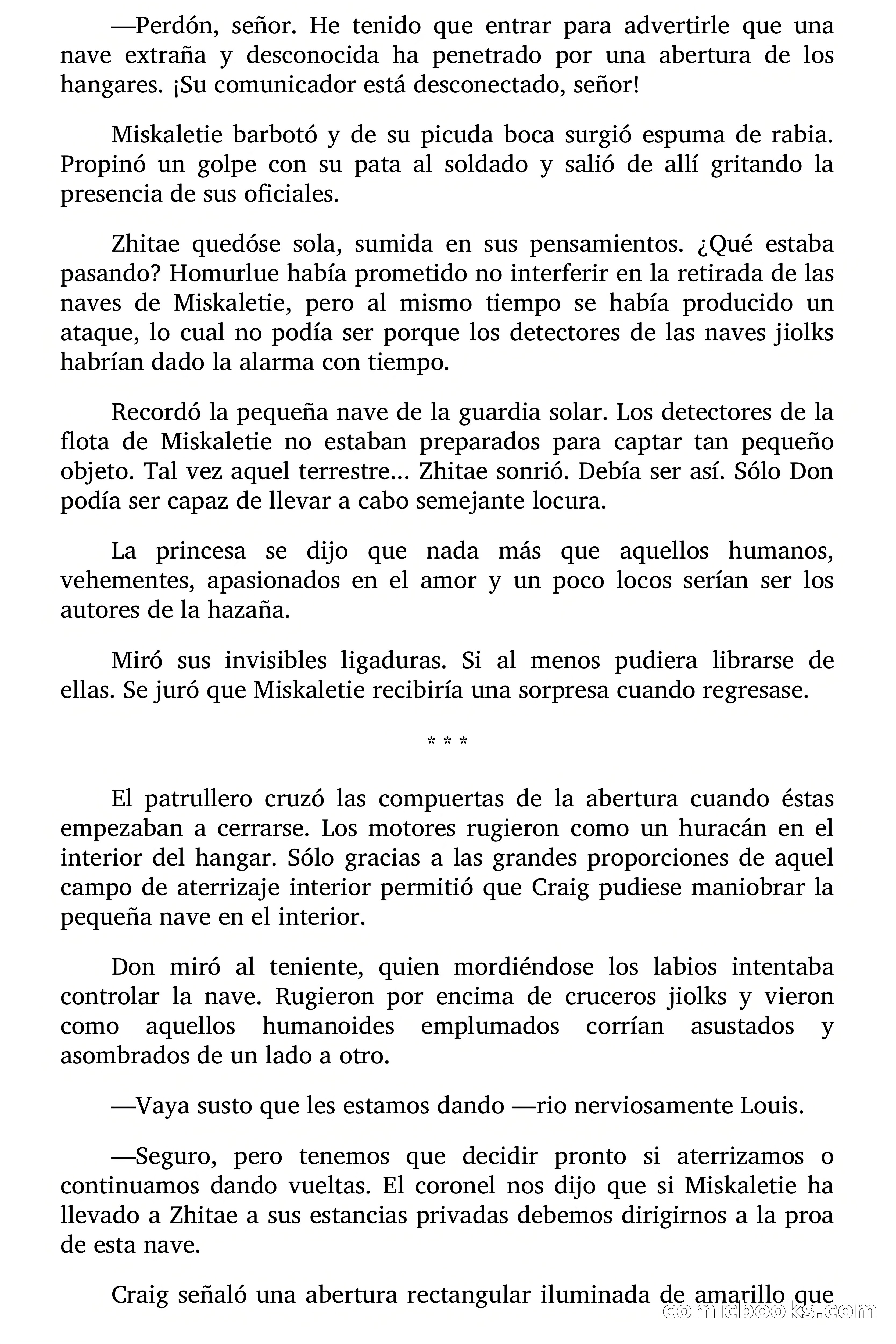 Desde los confines de la galaxia — page 75 of 90
