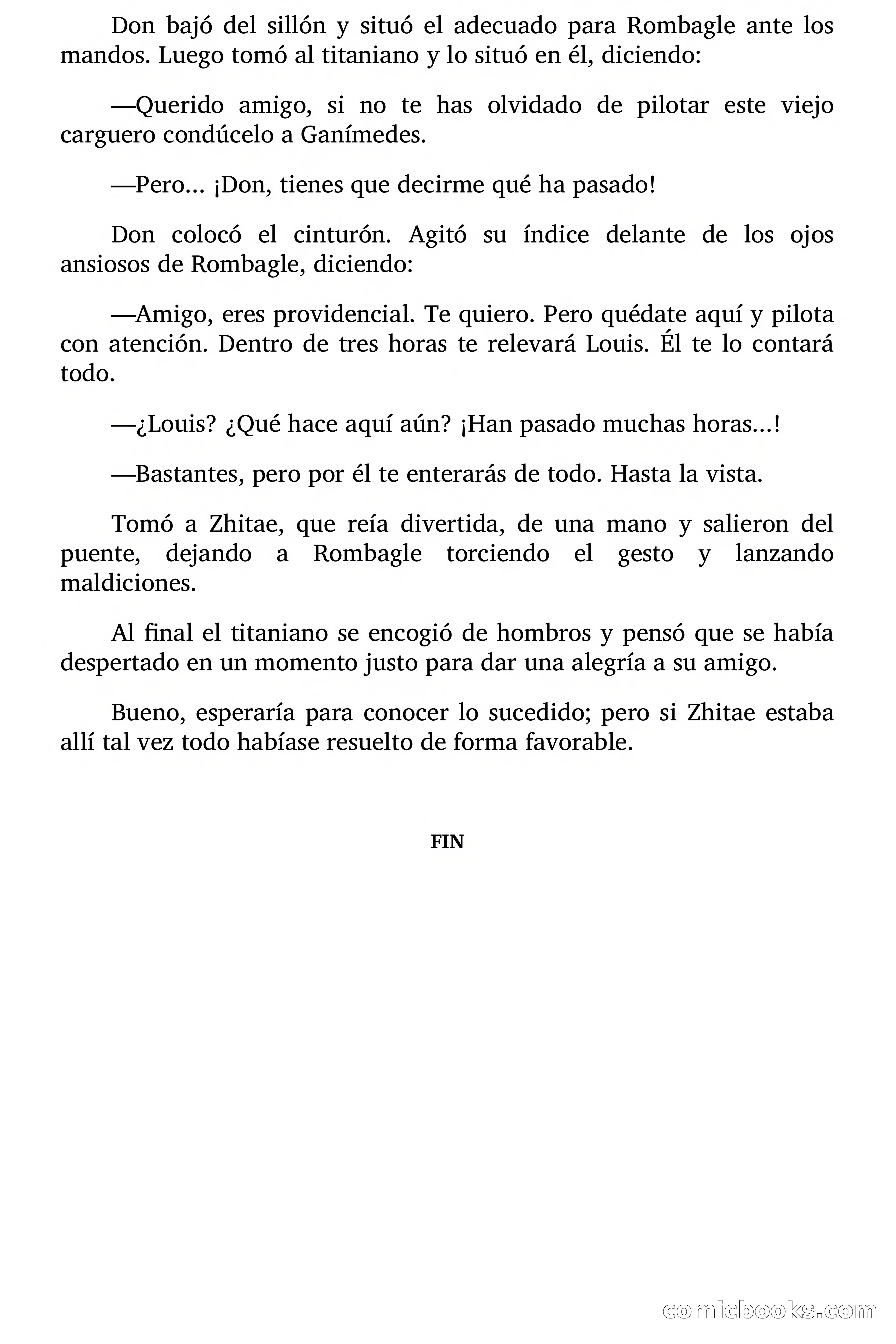 Desde los confines de la galaxia — page 89 of 90