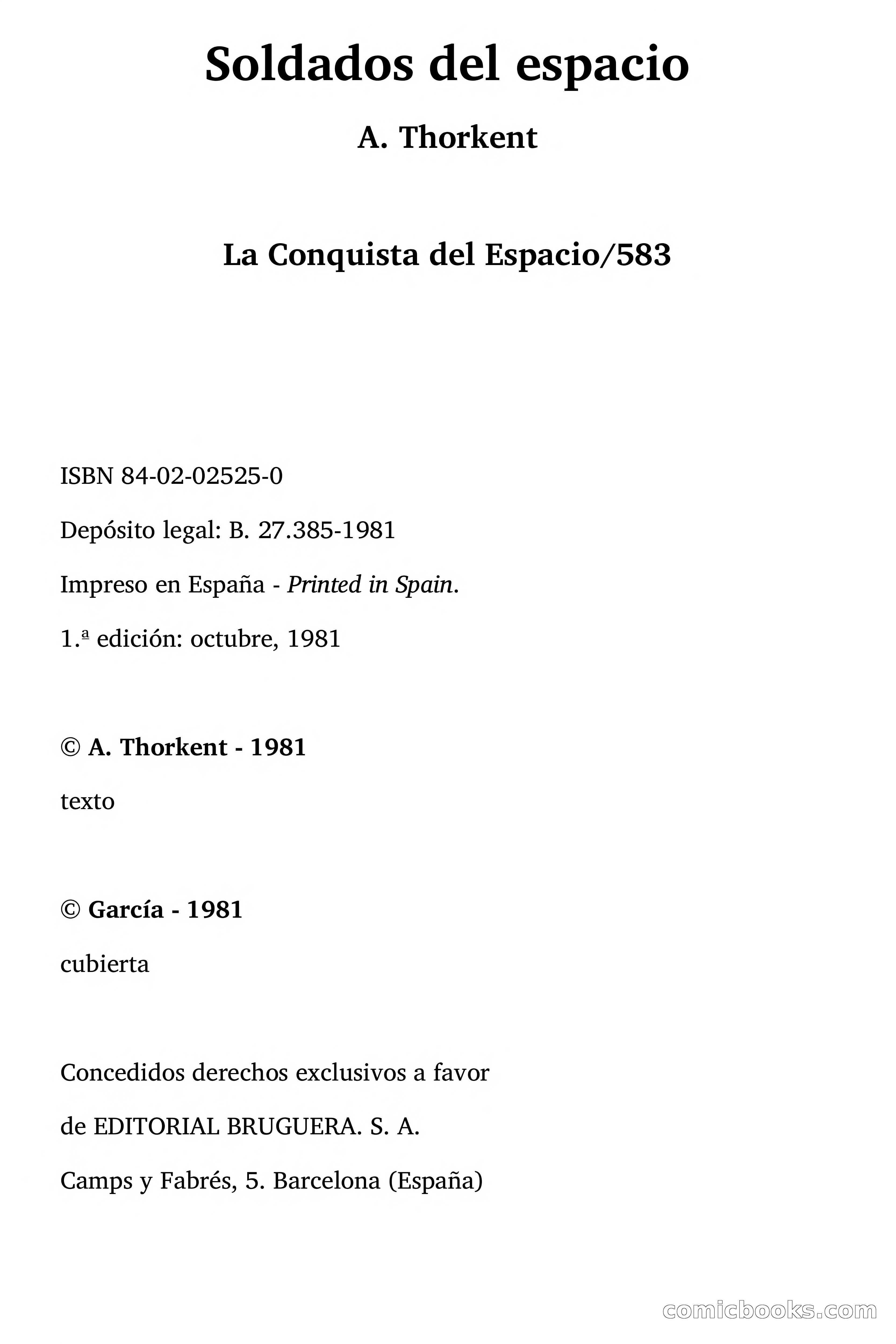 Soldados del espacio — page 3 of 83