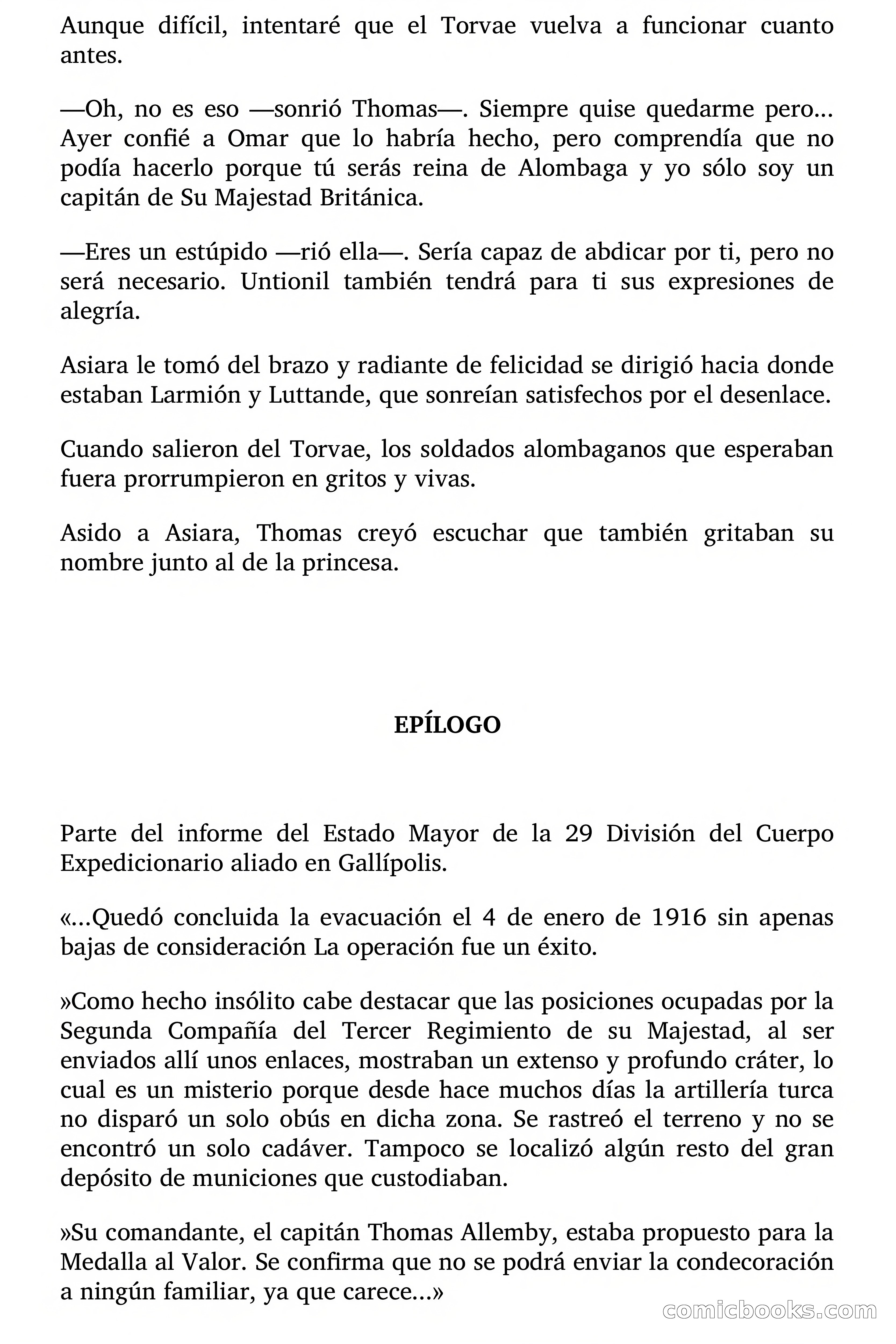 Soldados del espacio — page 82 of 83