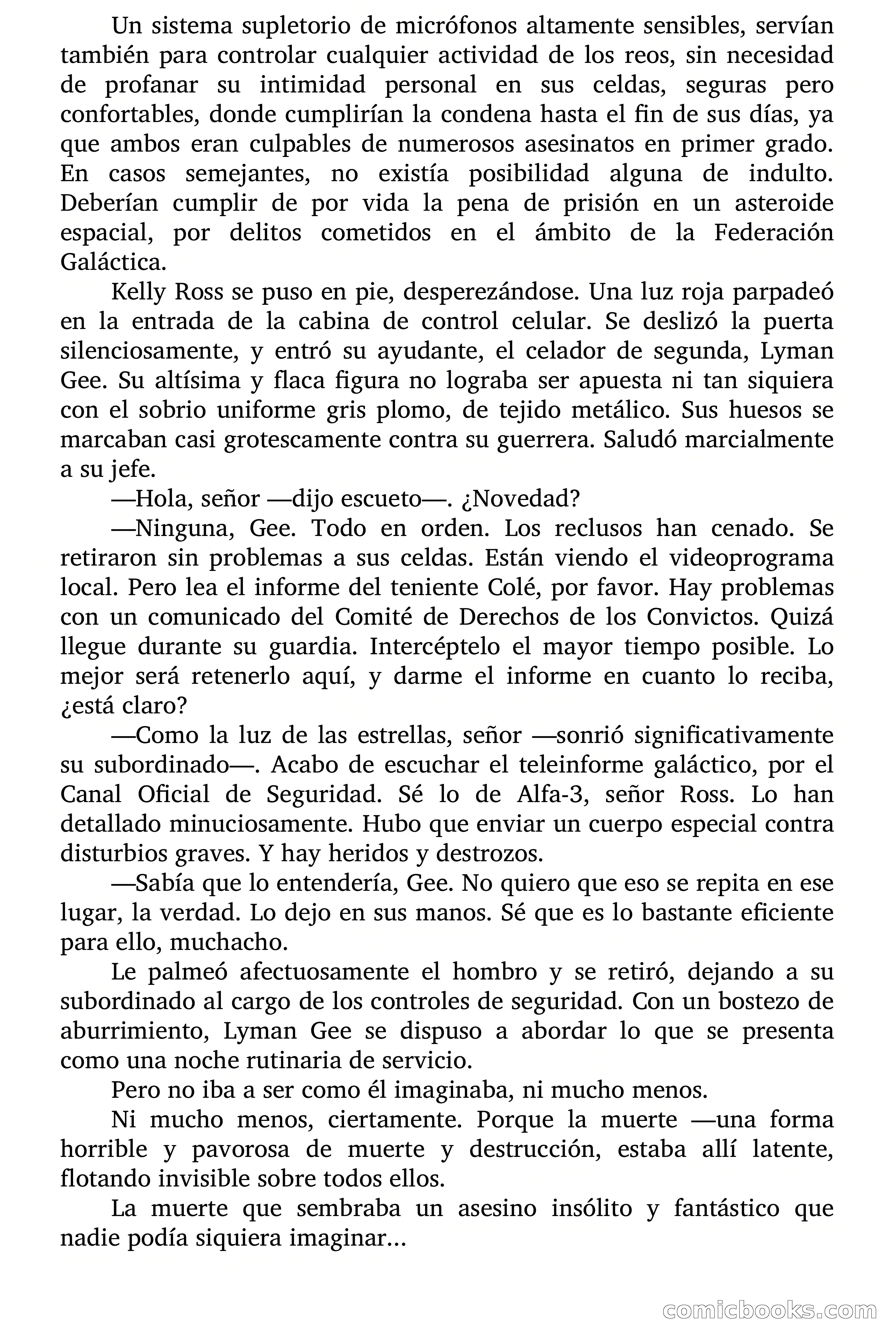 Asesino en las Estrellas (Murder Among the Stars) — page 17 of 64