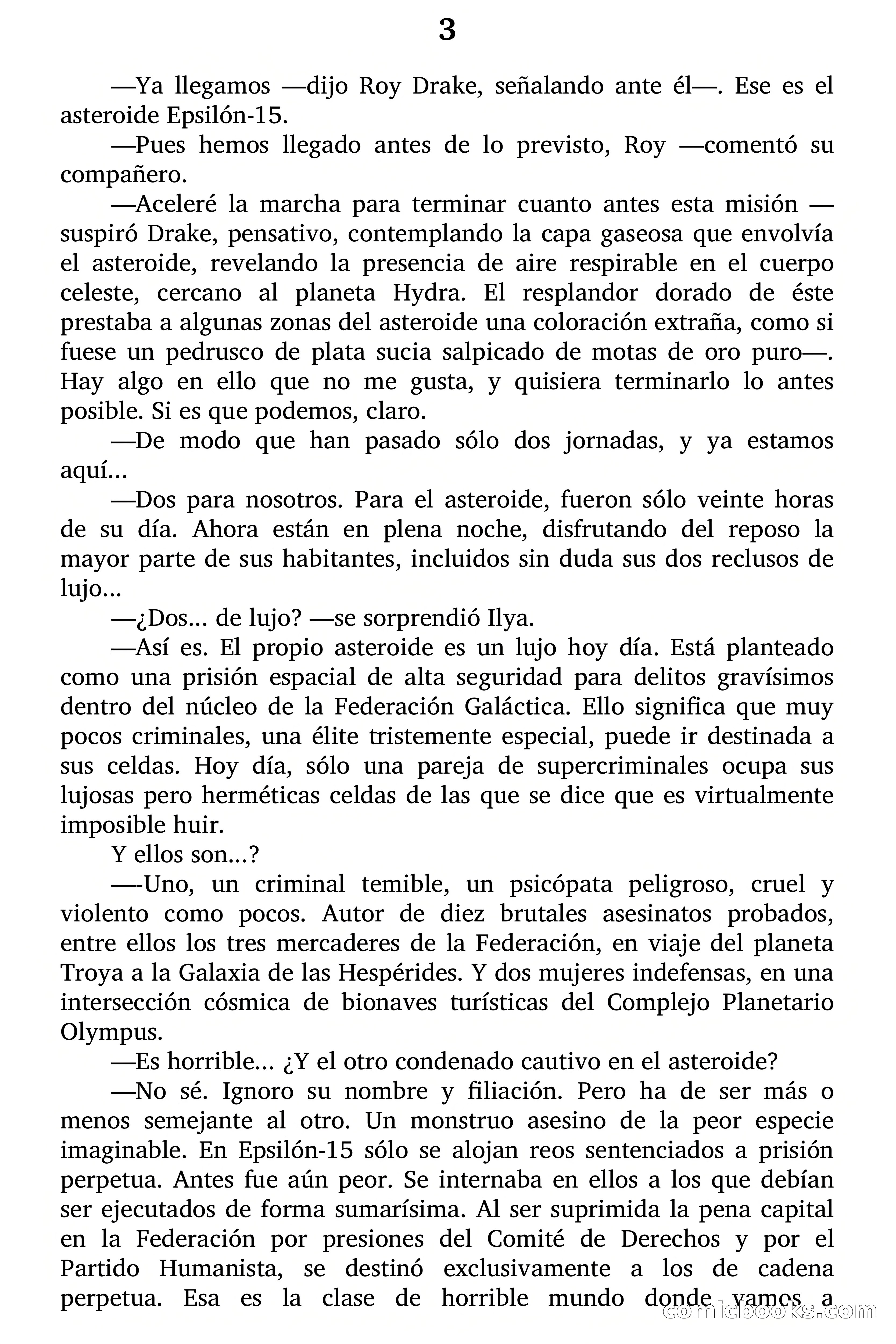 Asesino en las Estrellas (Murder Among the Stars) — page 18 of 64