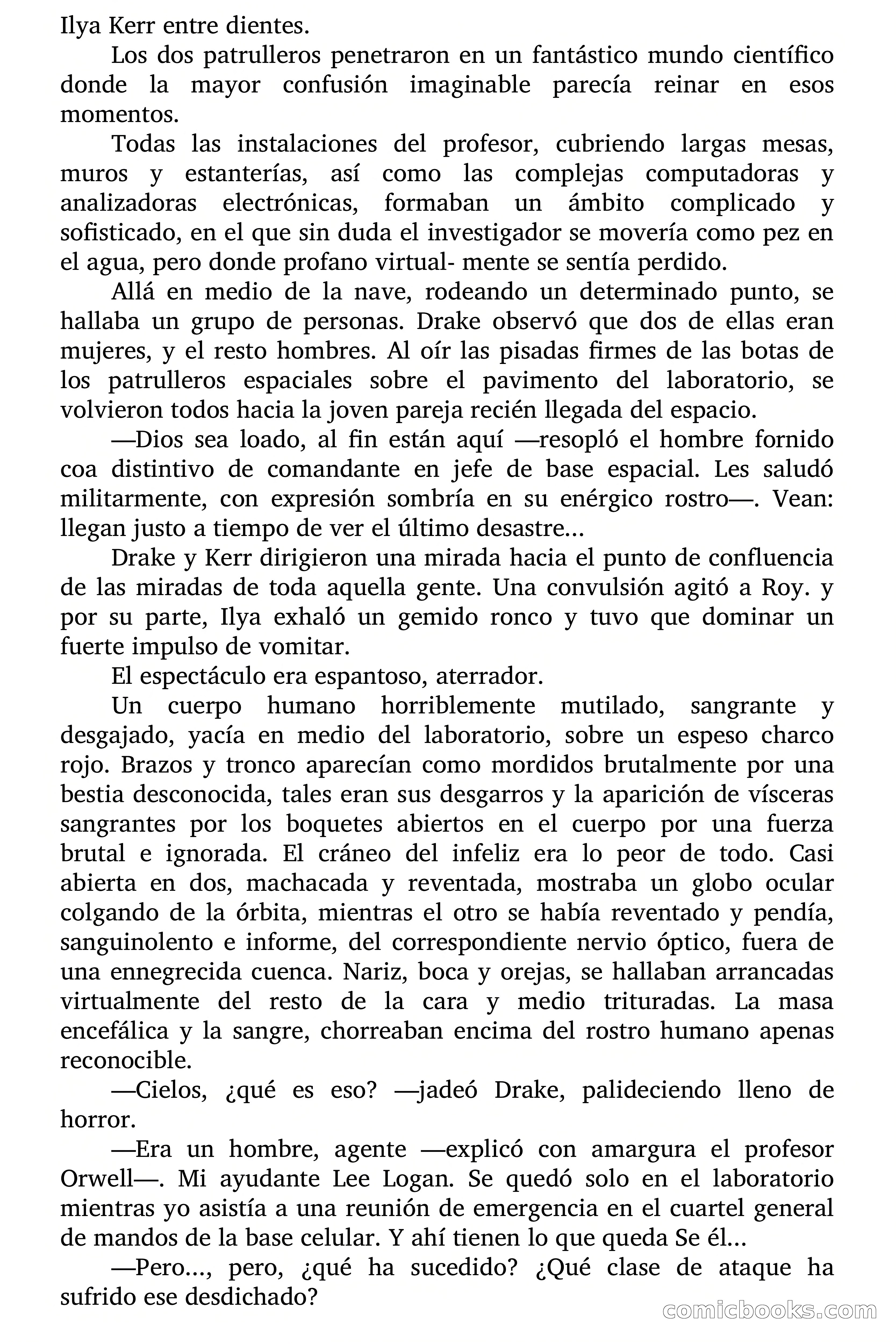 Asesino en las Estrellas (Murder Among the Stars) — page 29 of 64